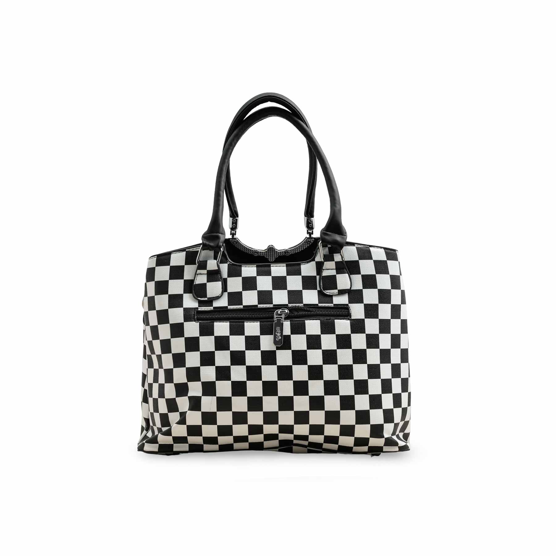 Black Formal Hand Bag P36282 - Image 4