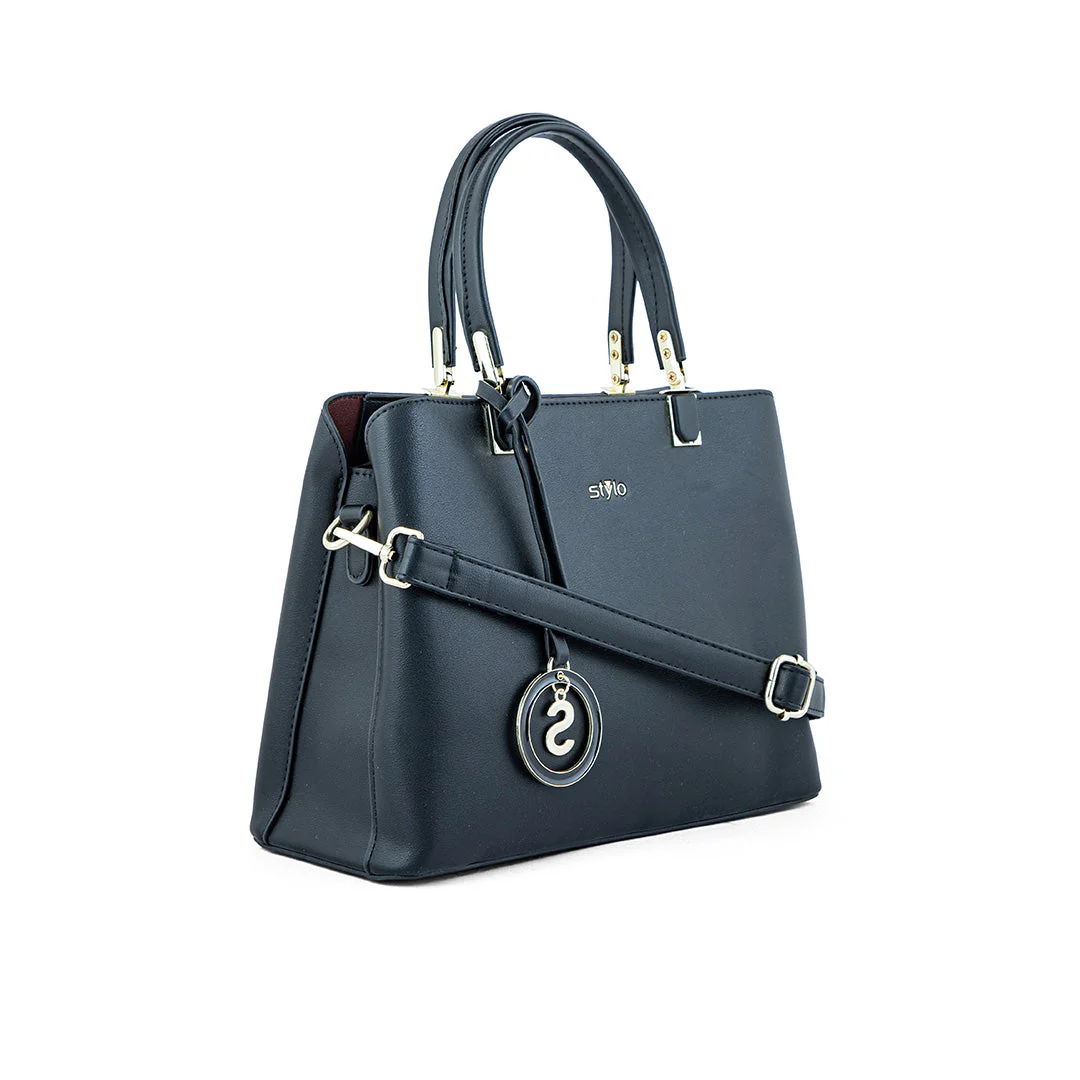 Black Formal Hand Bag P36284 - Image 2