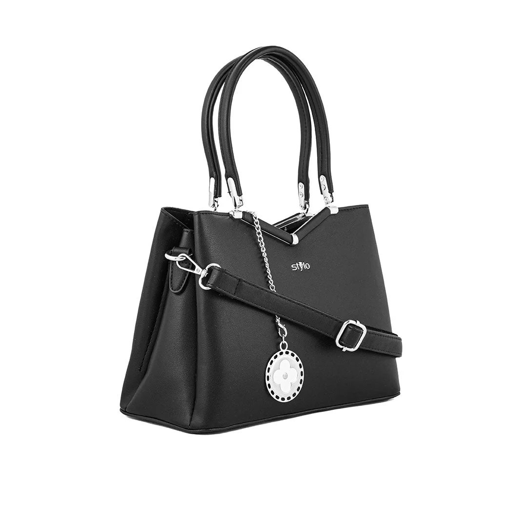 Black Formal Hand Bag P36287 - Image 2