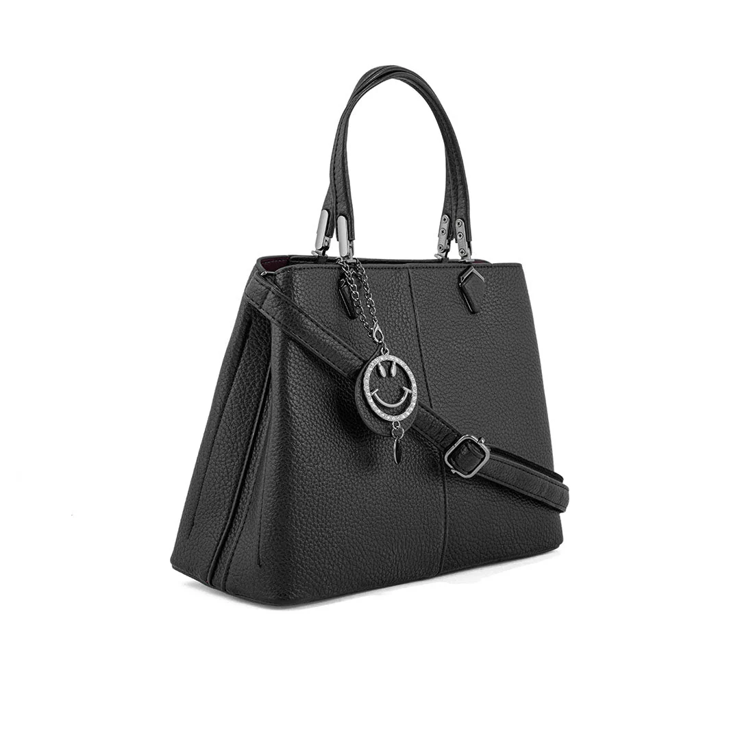 Black Formal Hand Bag P36290 - Image 3