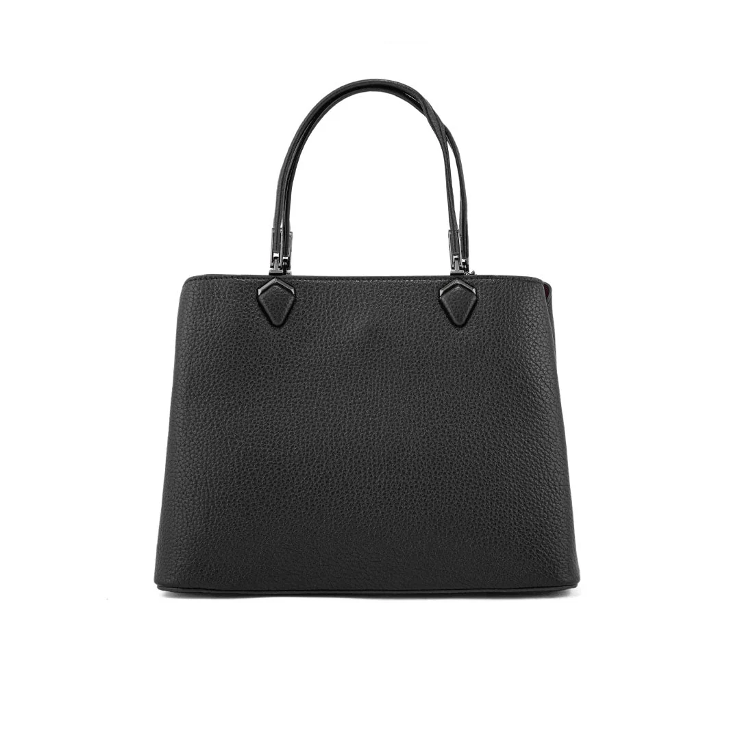 Black Formal Hand Bag P36290 - Image 4