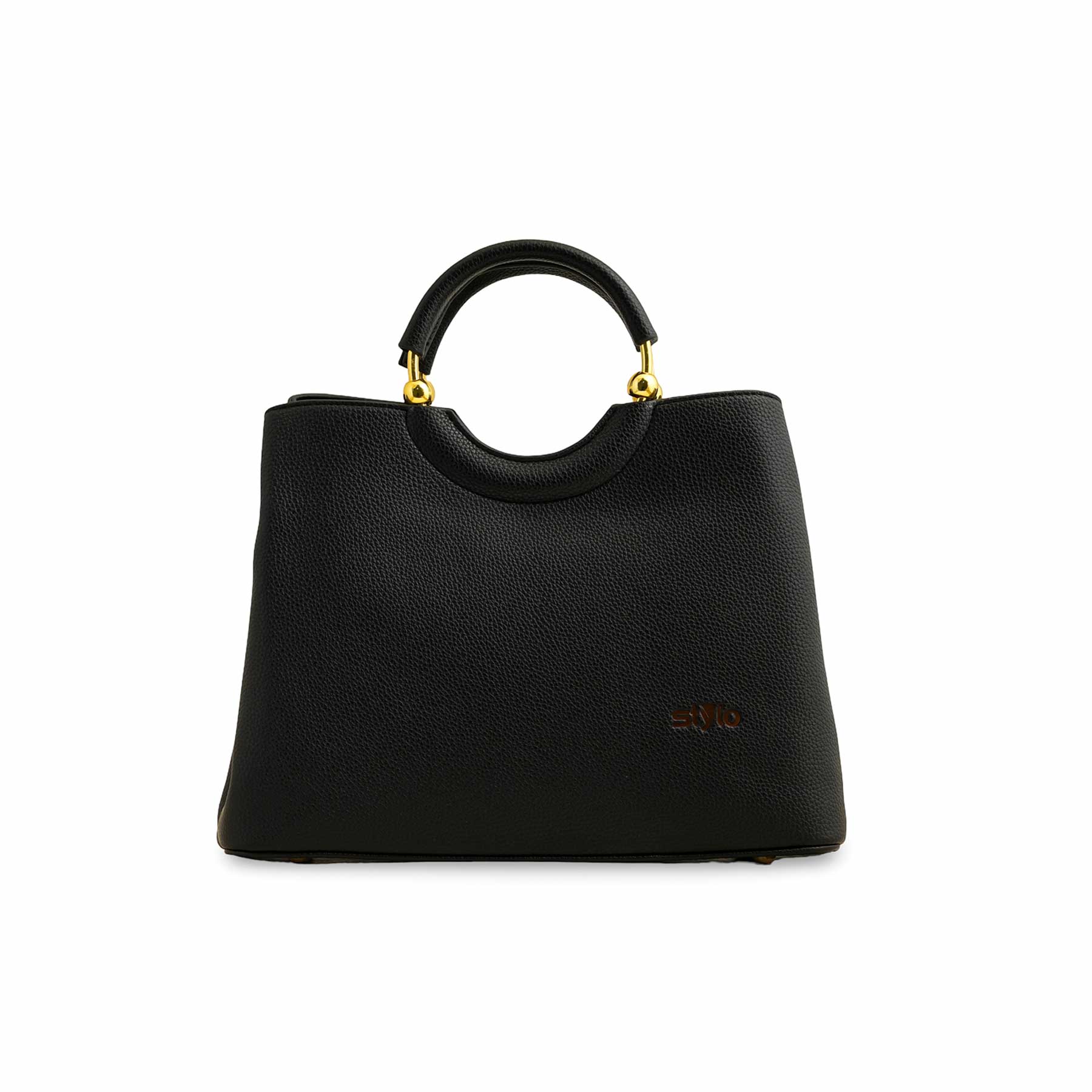 Black Formal Hand Bag P36385 - Image 2