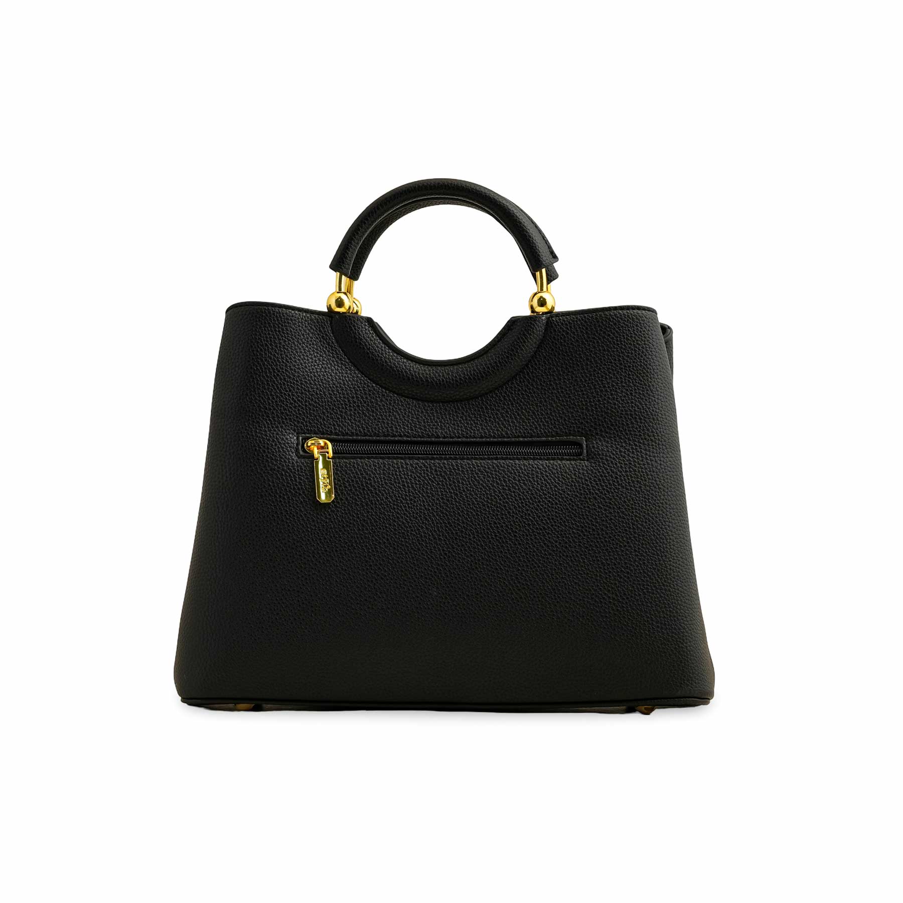 Black Formal Hand Bag P36385 - Image 4