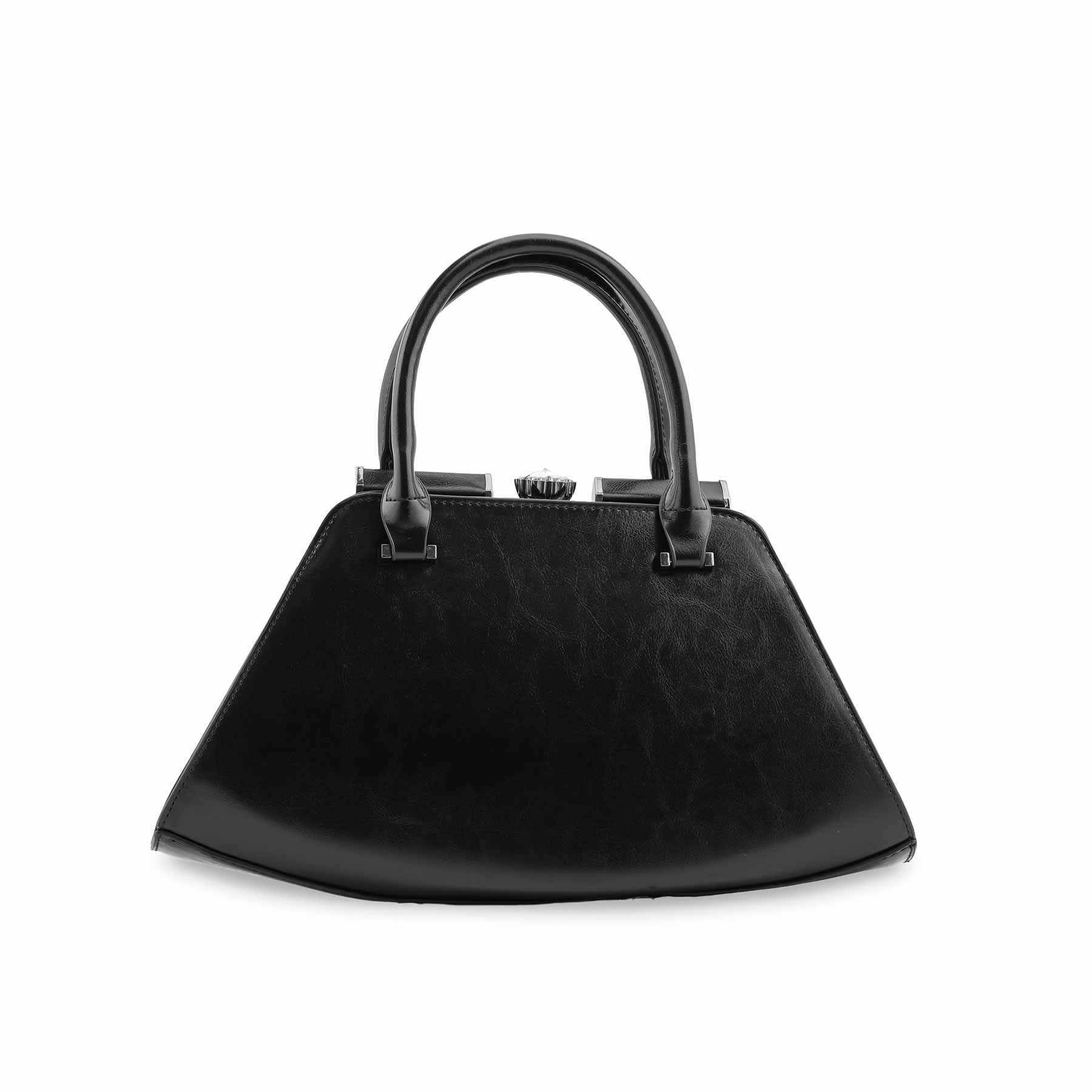 Black Formal Hand Bag P36471 - Image 4