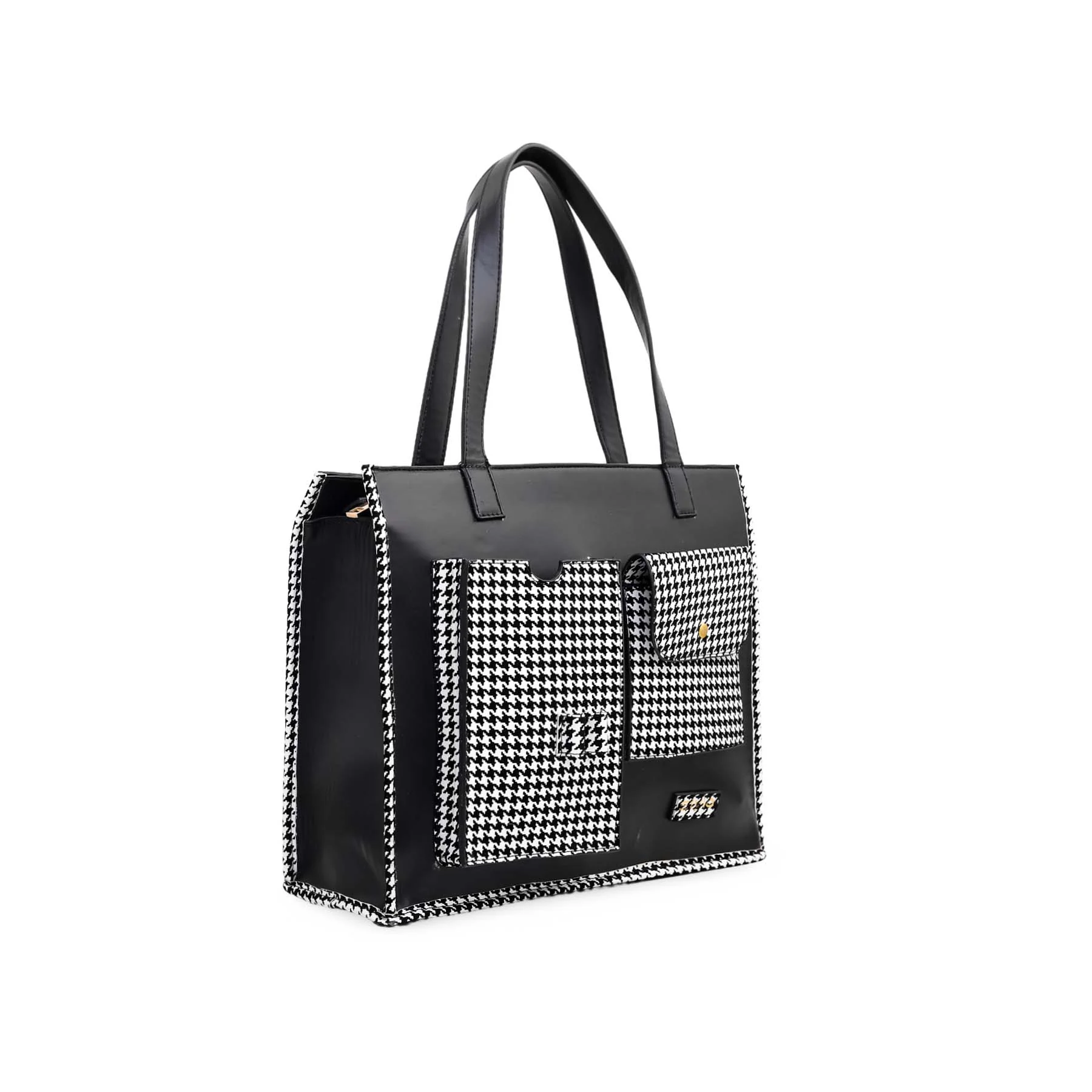 Black Formal Hand Bag P54562 - Image 2