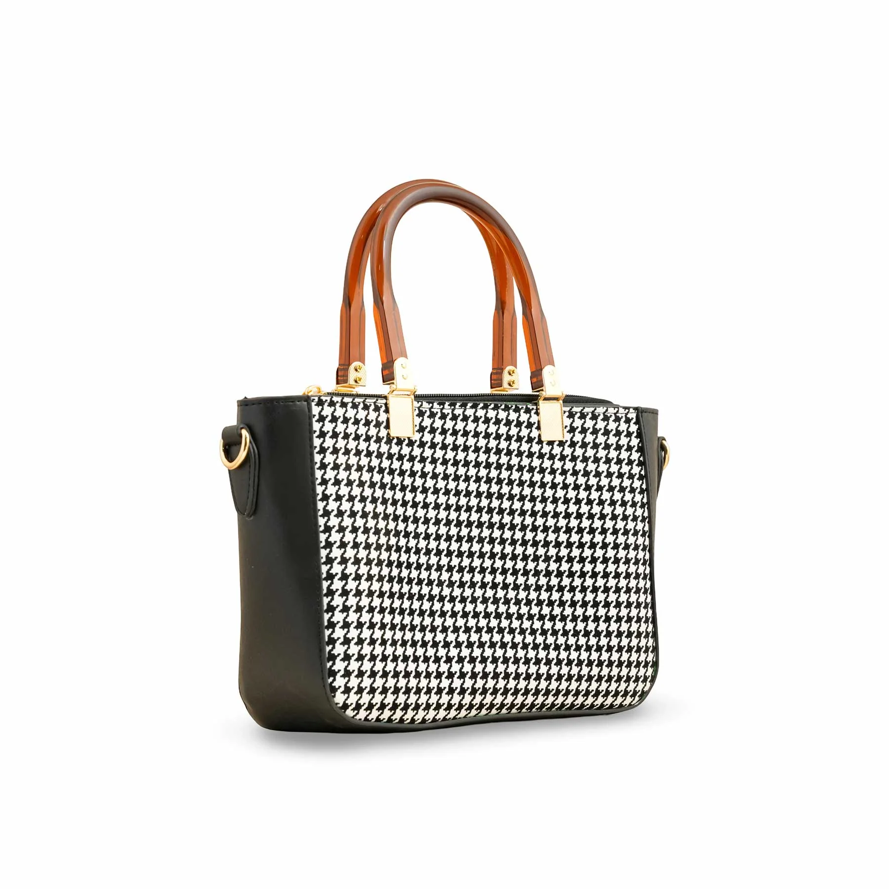 Black Formal Hand Bag P55647 - Image 3