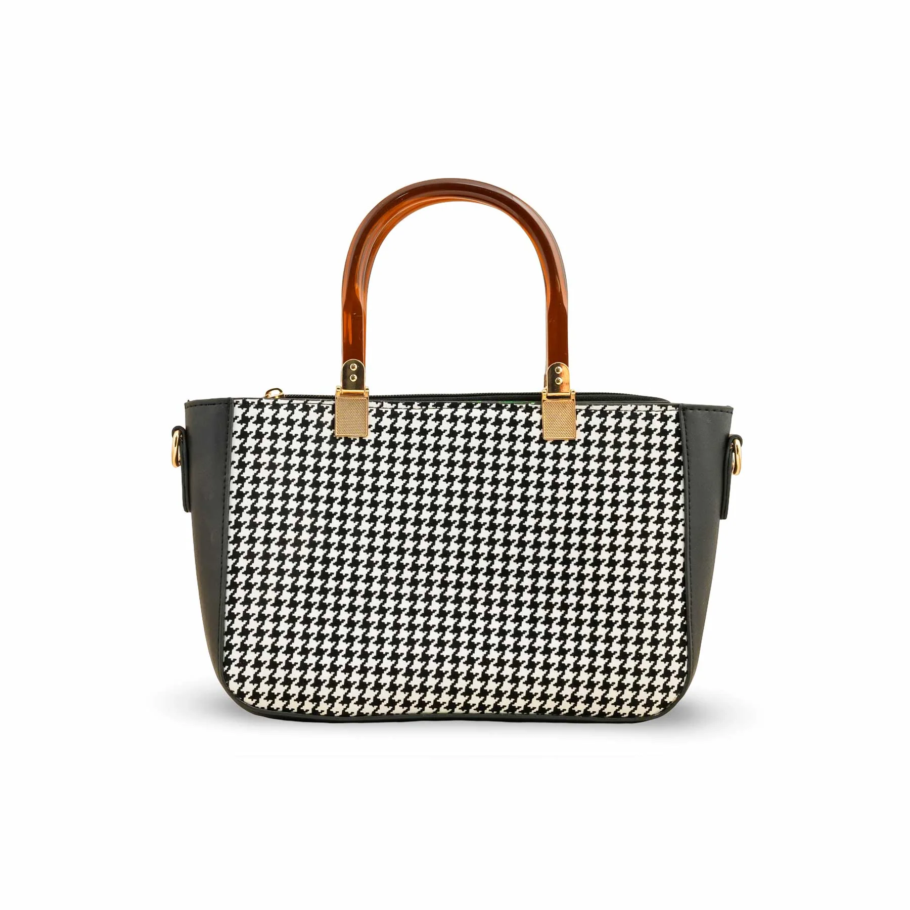 Black Formal Hand Bag P55647 - Image 4