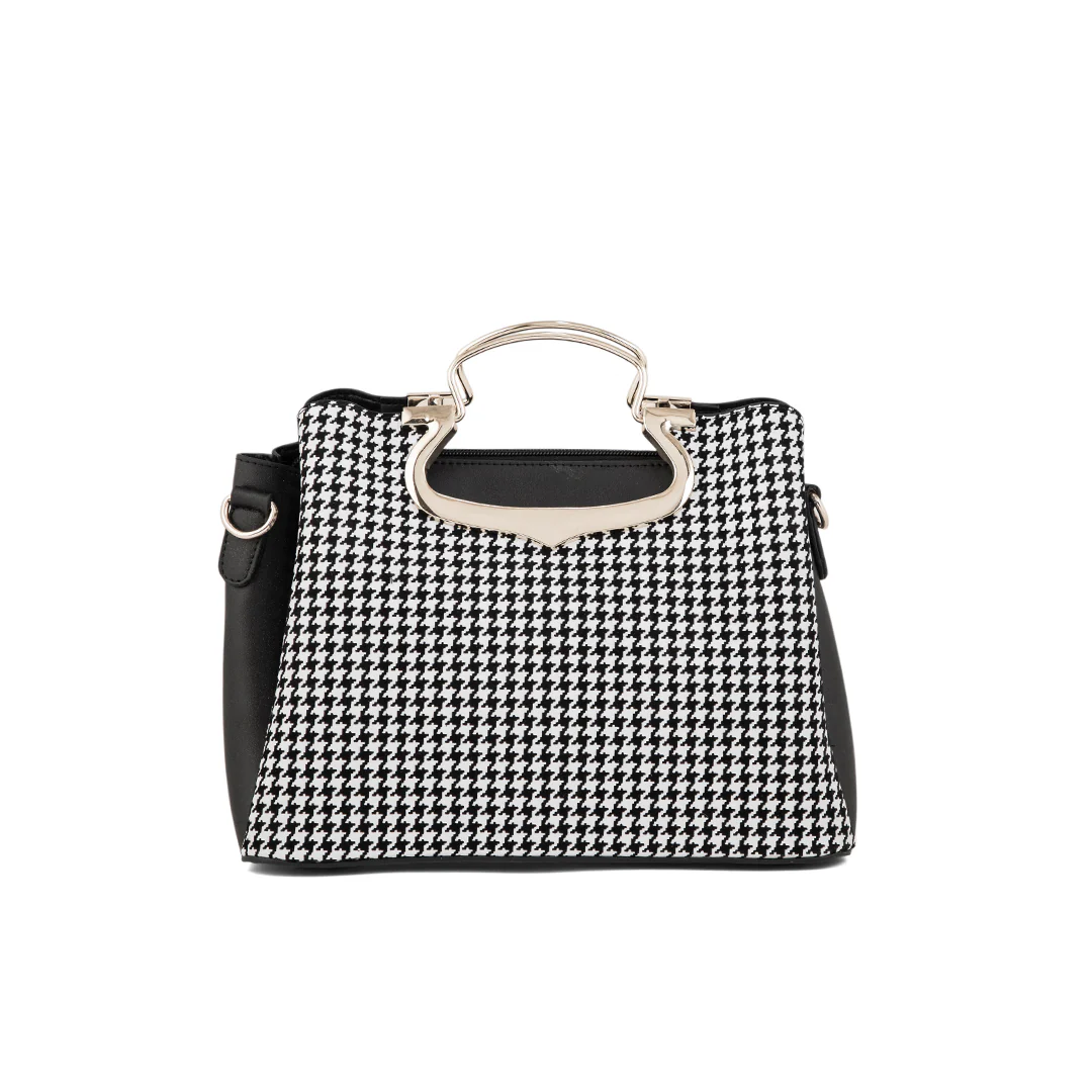 White Formal Hand Bag P55649 - Image 3