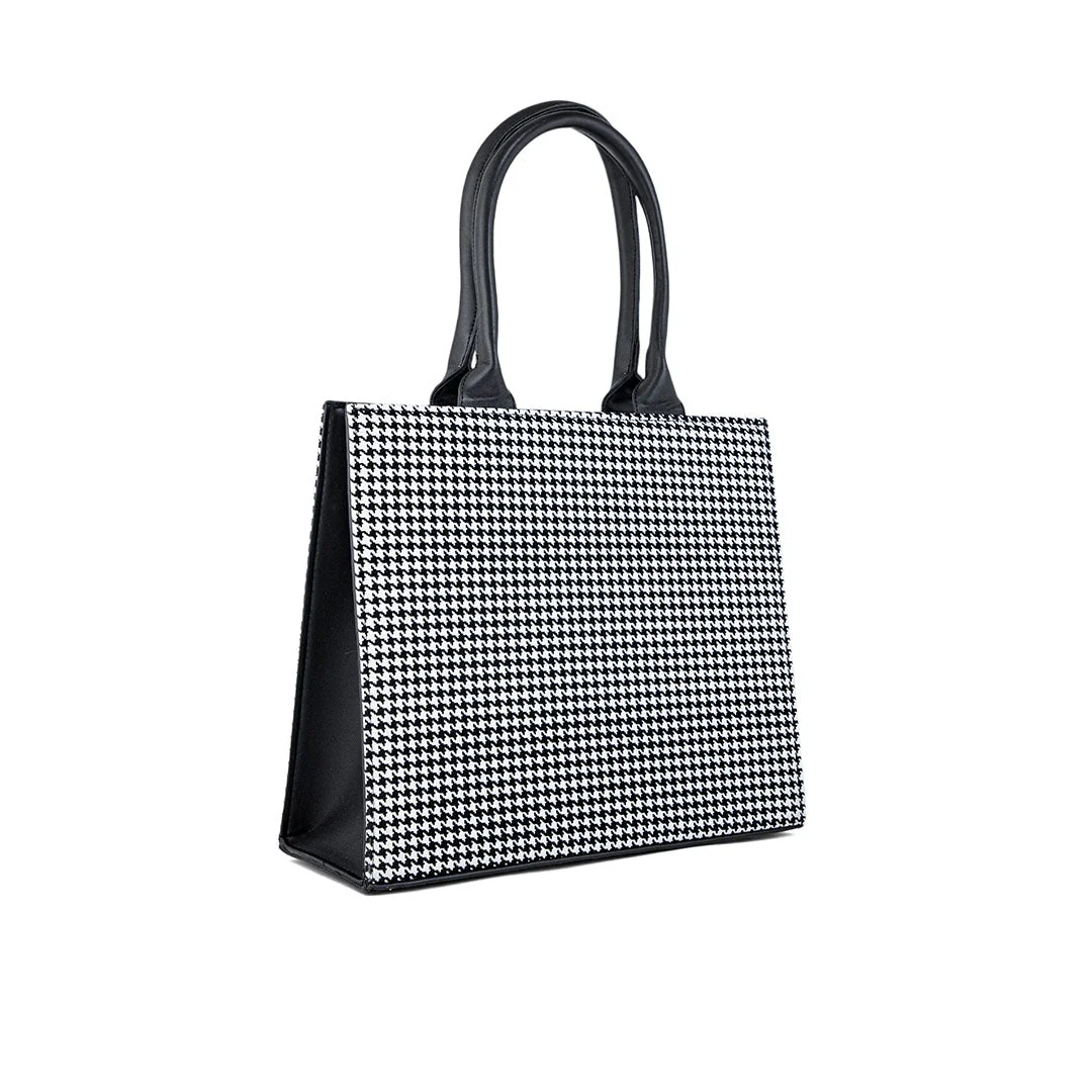 Black Formal Hand Bag P55652 - Image 2