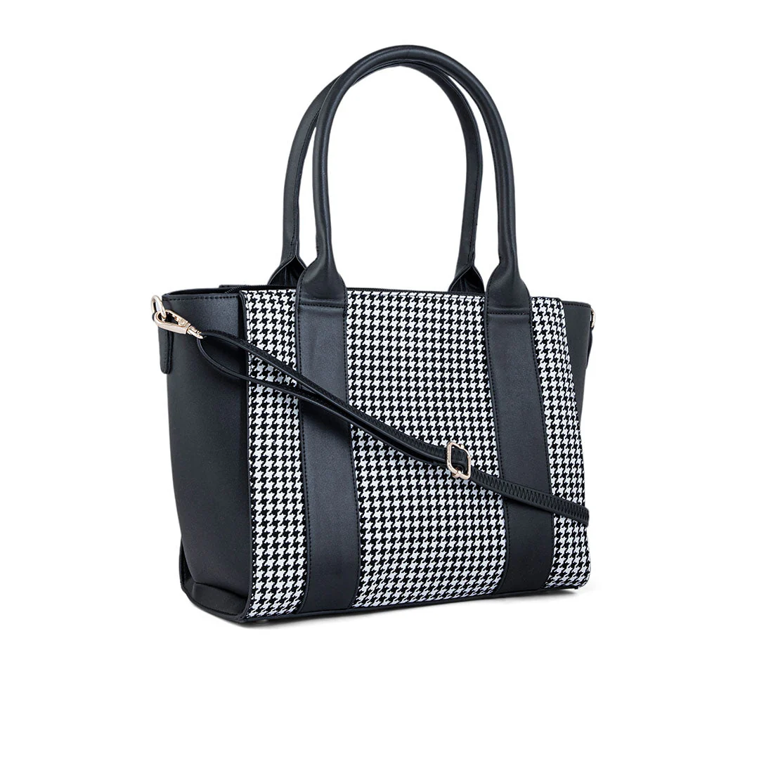Black Formal Hand Bag P55653 - Image 2