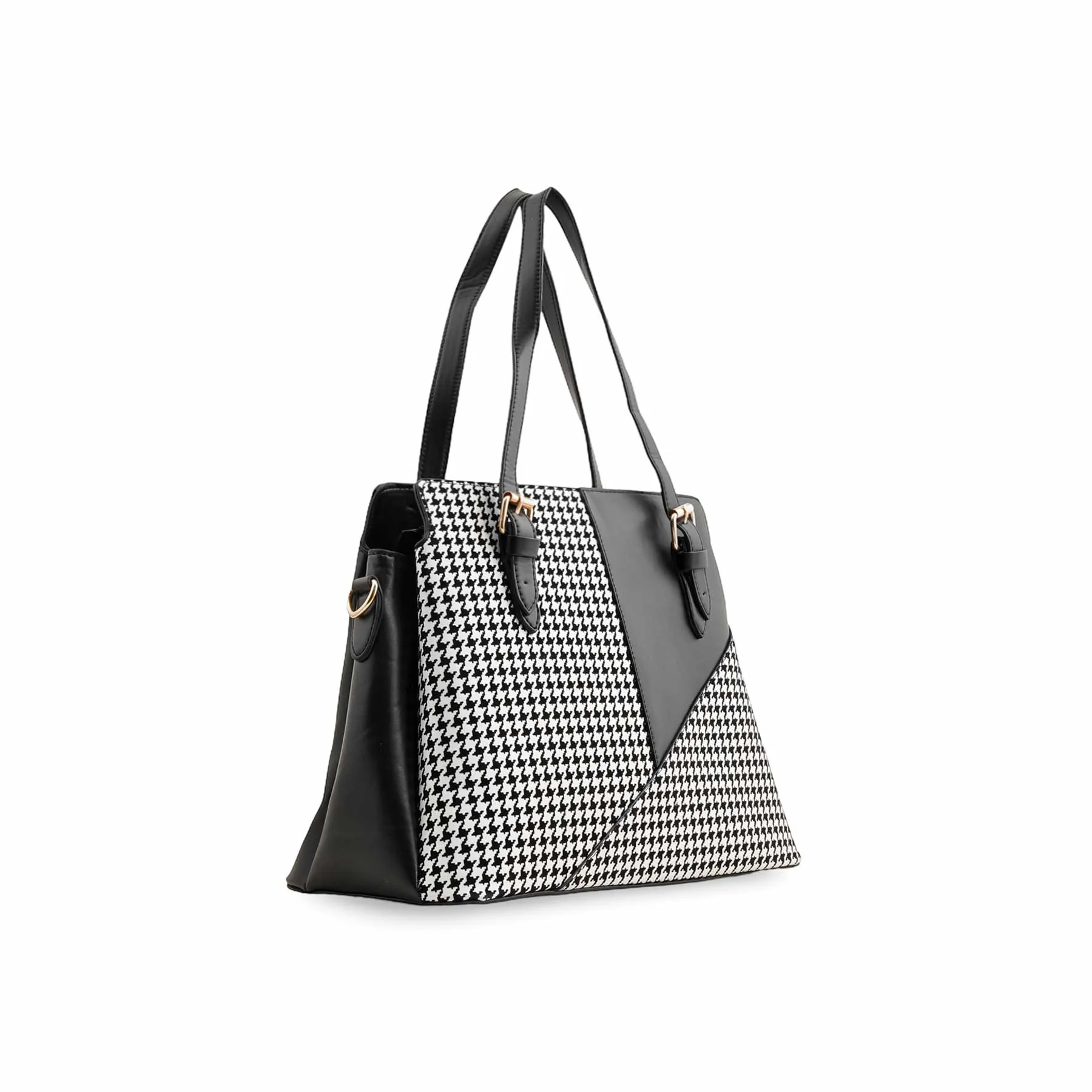 Black Formal Hand Bag P55715 - Image 2