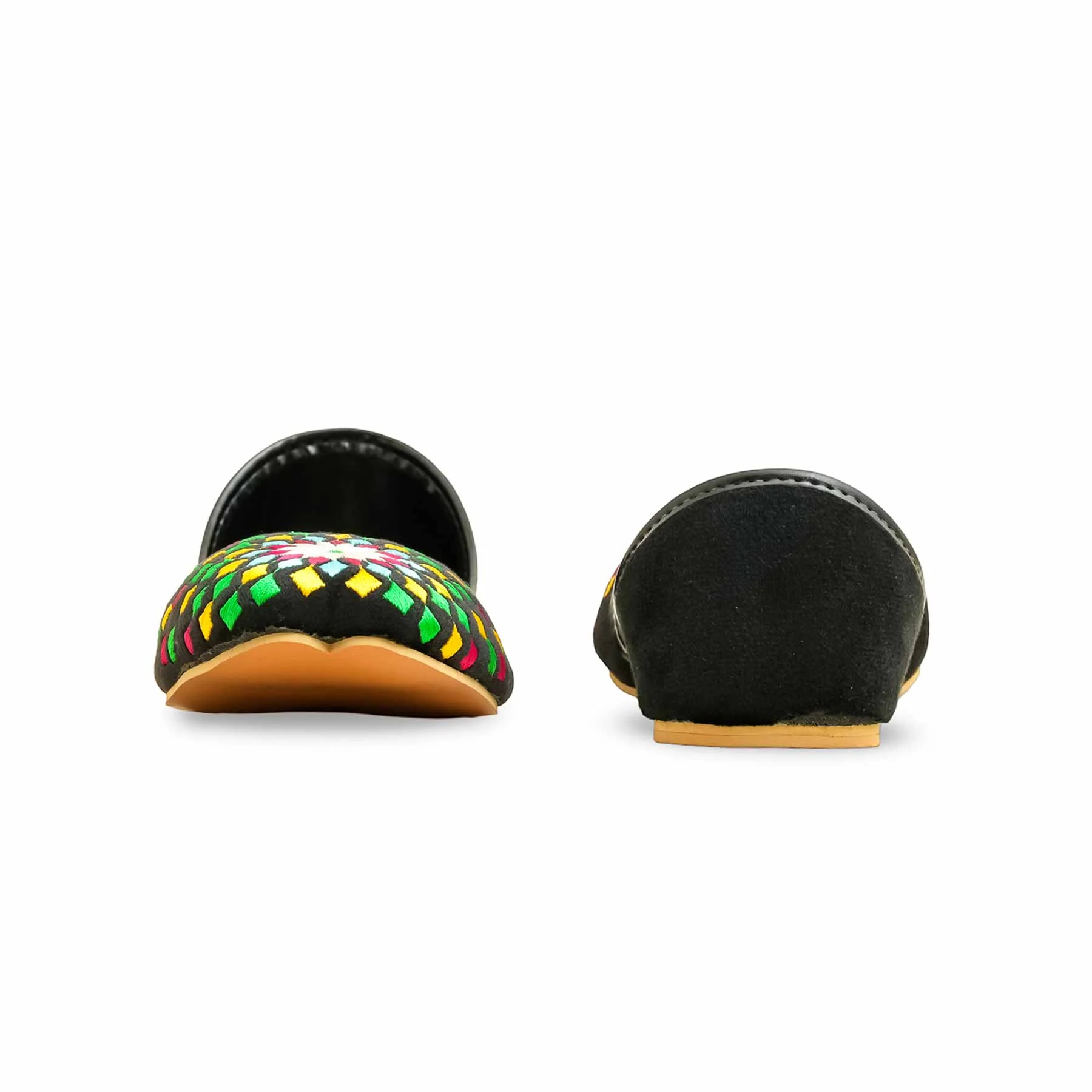 Black Formal Khussa EC8580 - Image 4