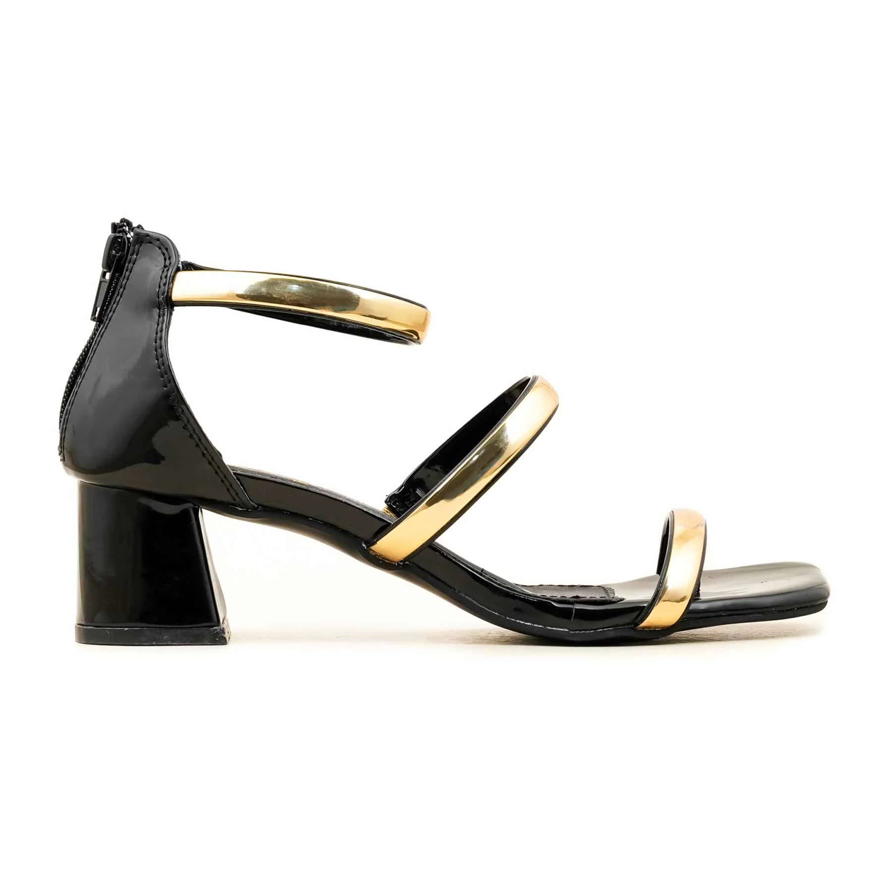 Black Formal Ladies Sandal FR5446 - Image 2