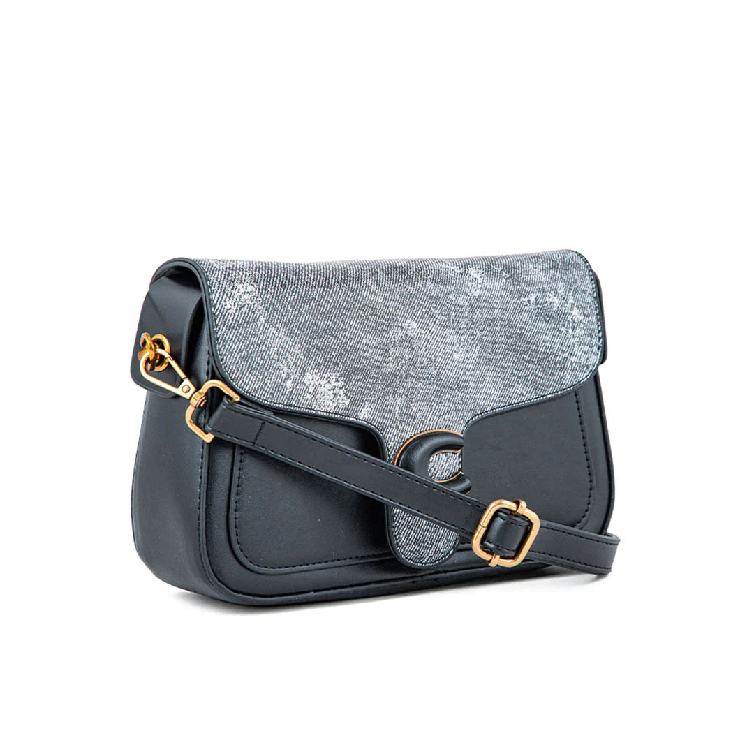 Black Formal Pouch P36214 - Image 3