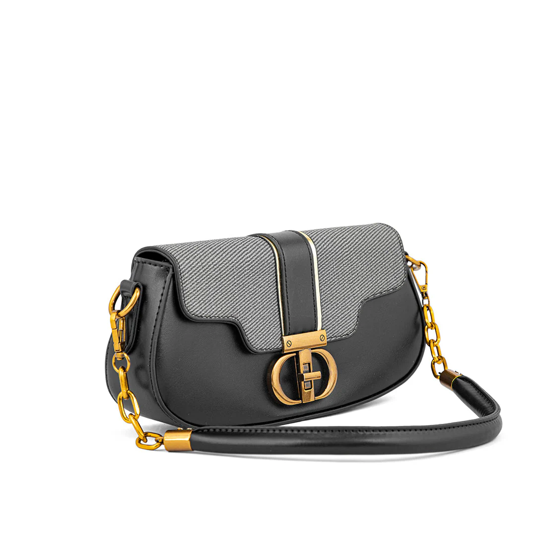 Black Formal Pouch P36215 - Image 3