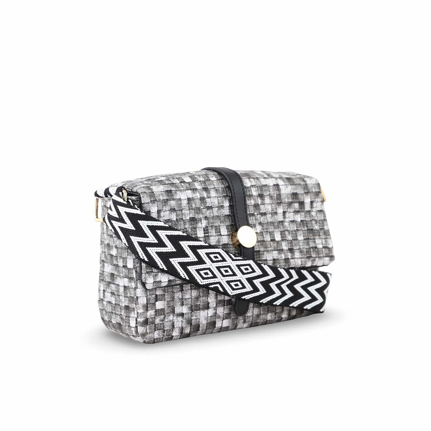 Black Formal Pouch P97608 - Image 3