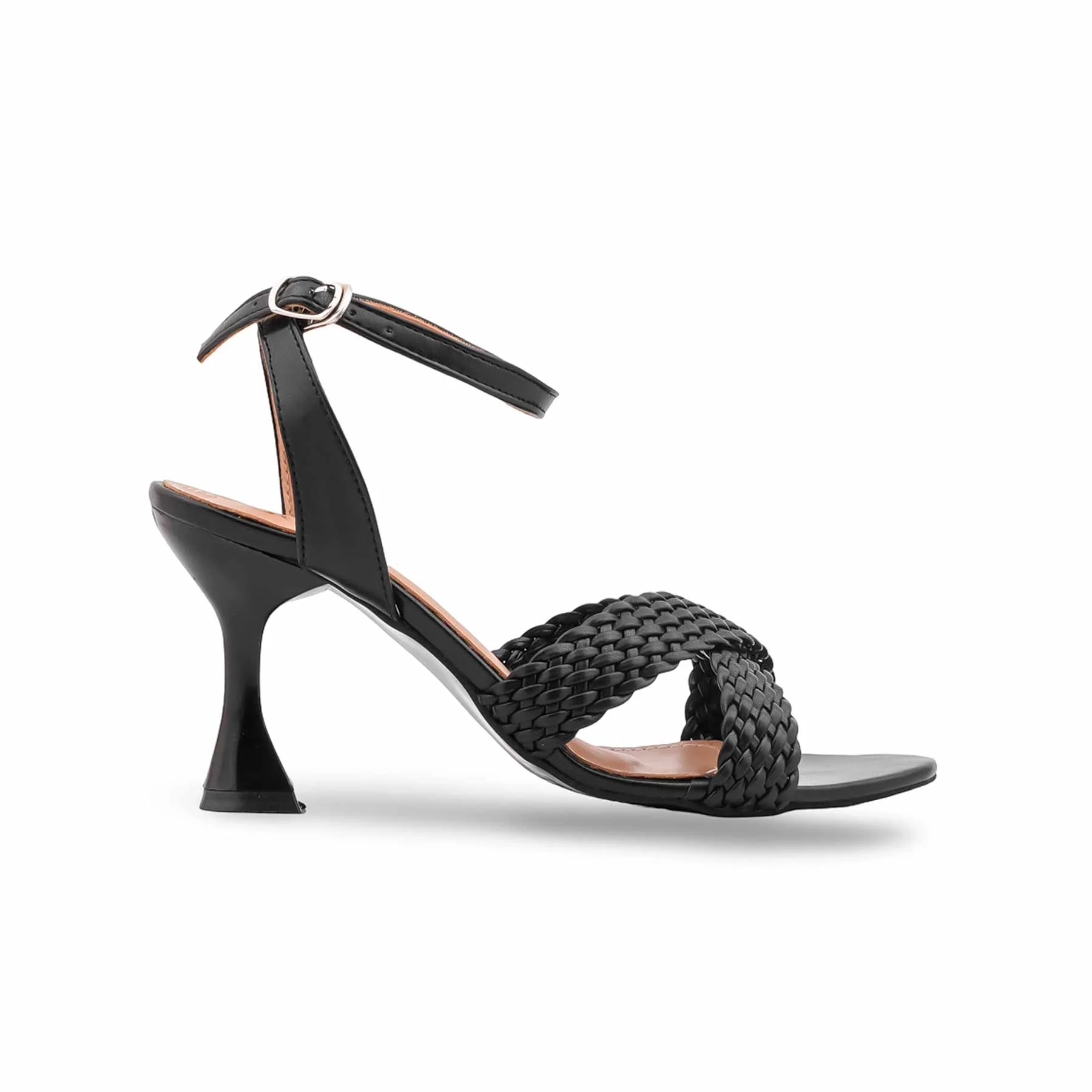 Black Formal Sandal For Ladies FR5505 - Image 3