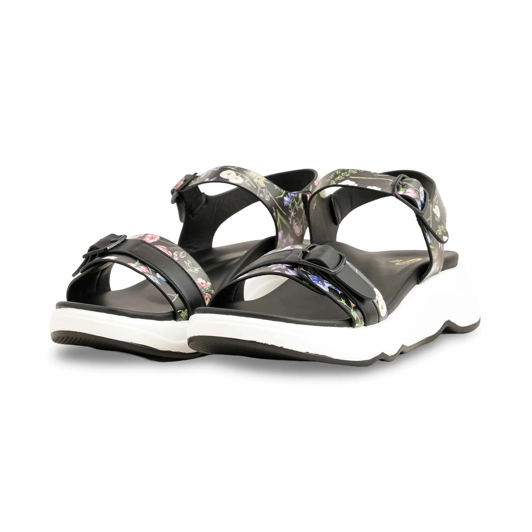 Black Formal Sandal For Ladies PU0376 - Image 3