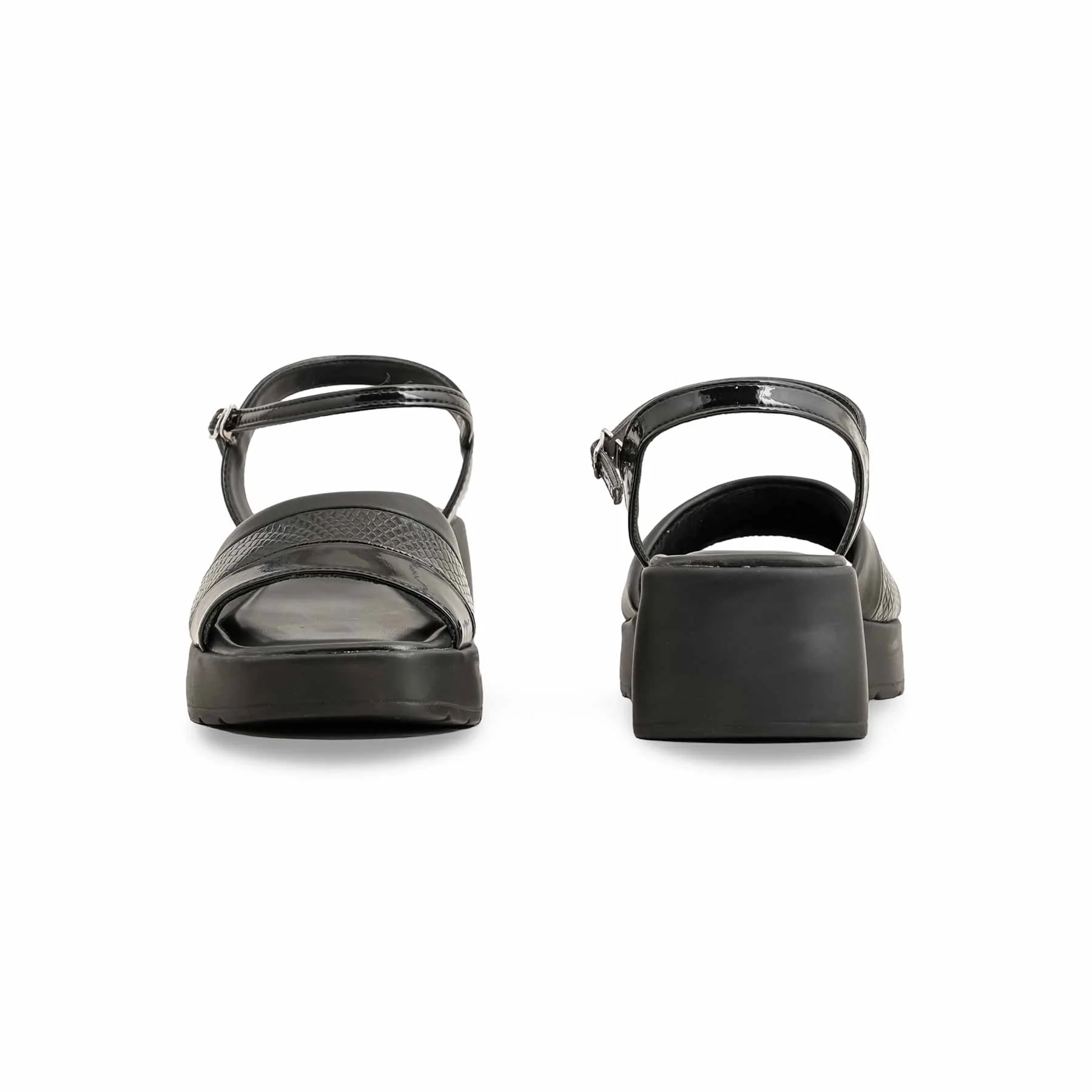 Black Formal Sandal For Women PU0169 - Image 3