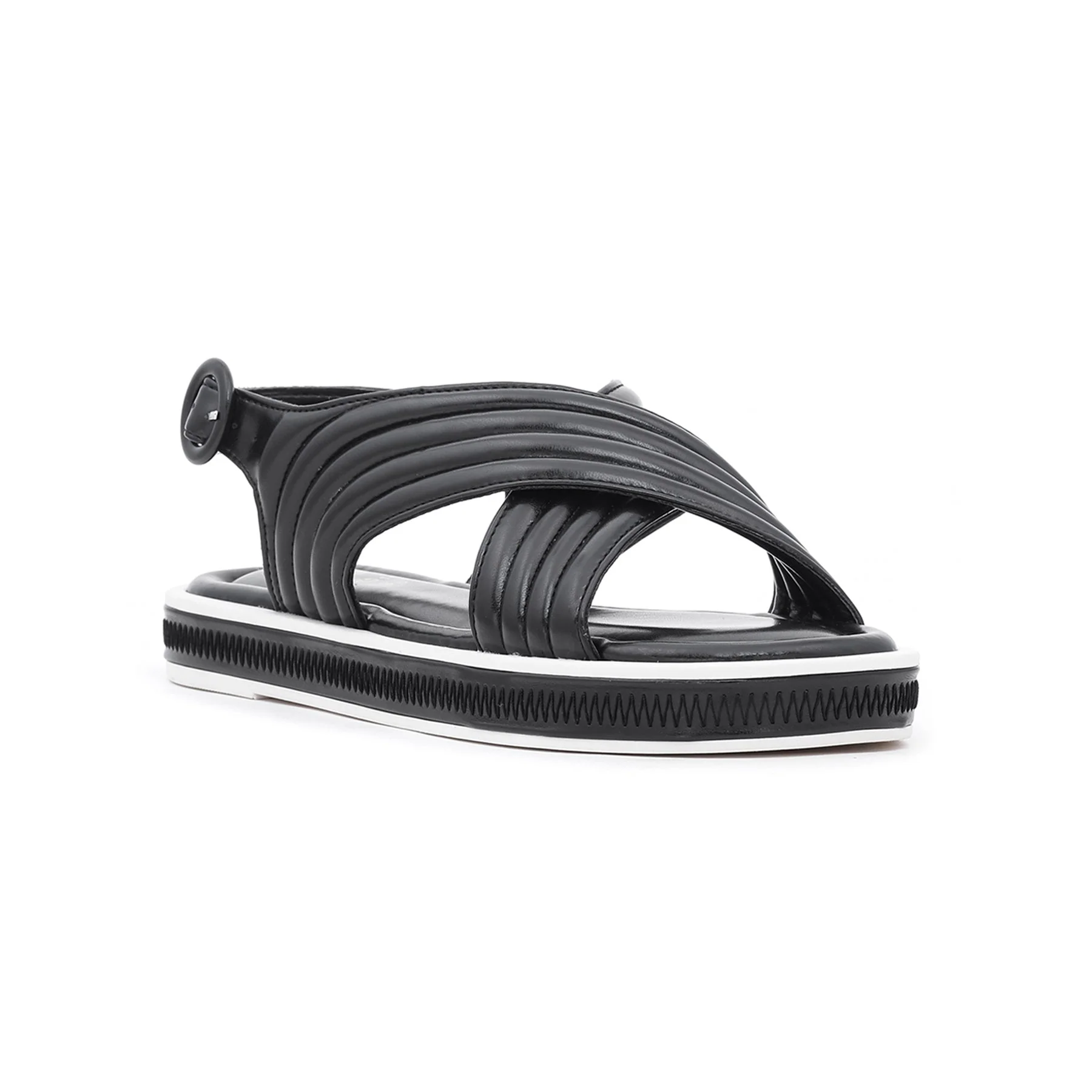 Black Formal Sandal FR5153 - Image 2