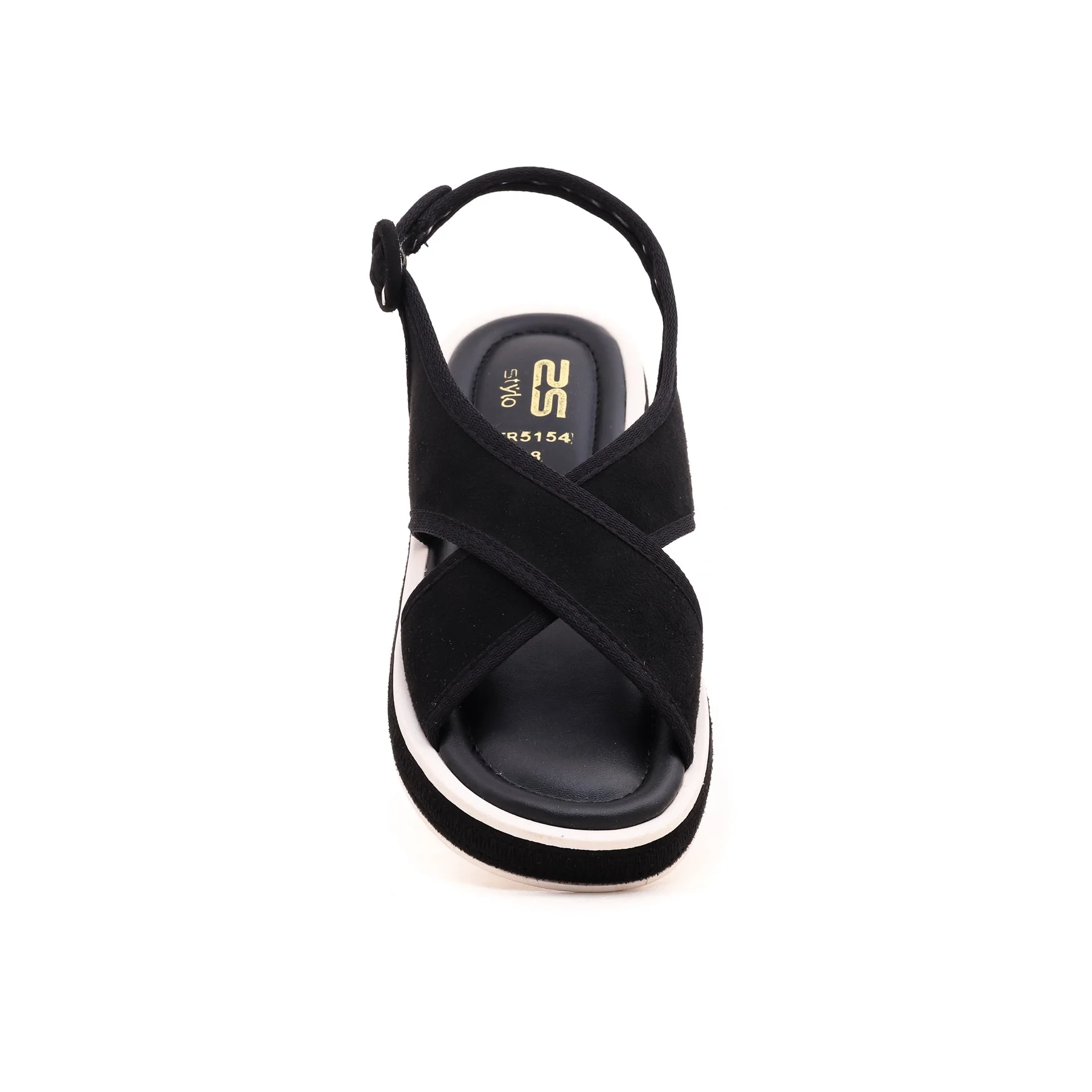 Black Formal Sandal FR5154 - Image 3