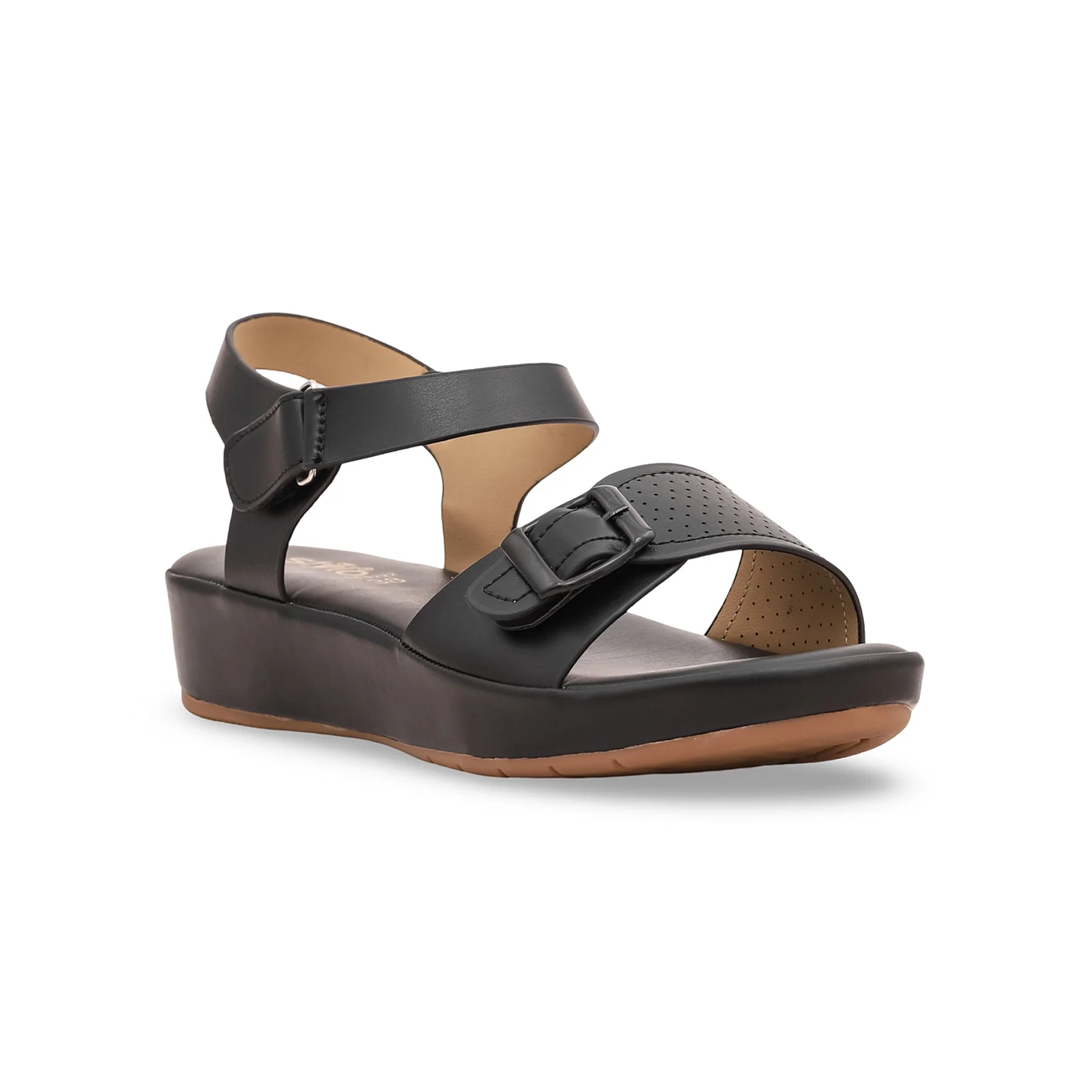 Black Formal Sandal FR5222 - Image 2