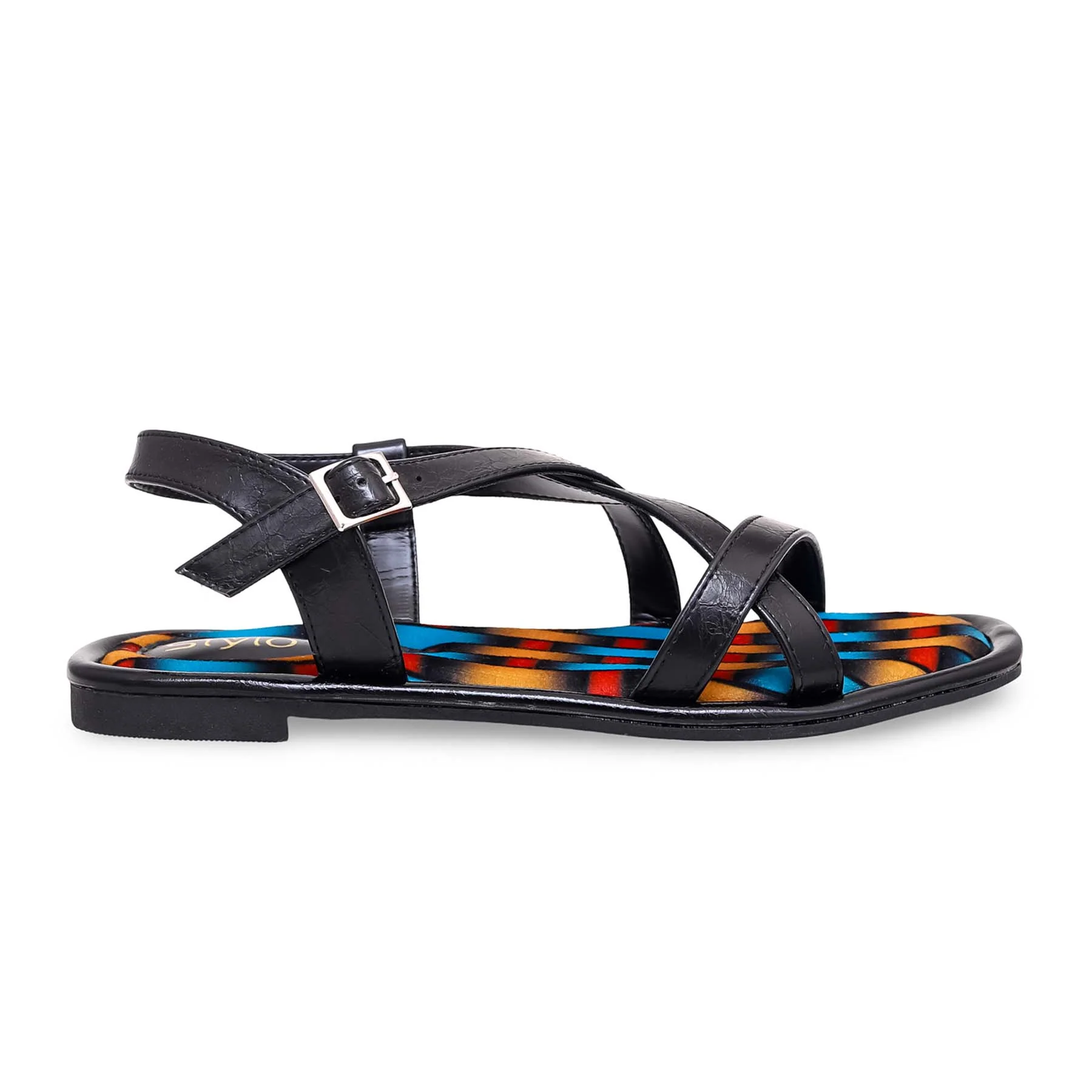 Black Formal Sandal FR5265 - Image 2
