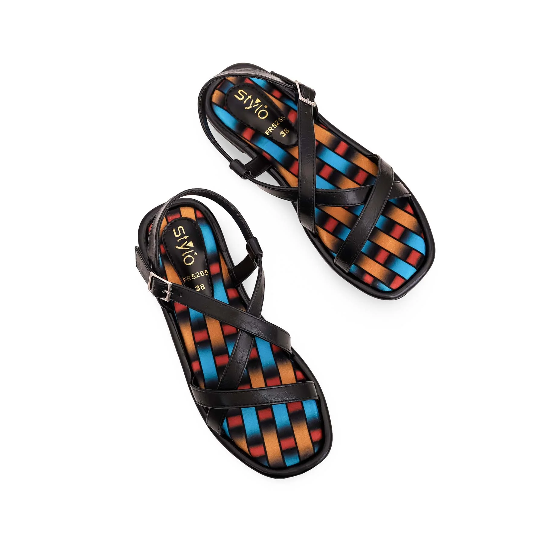 Black Formal Sandal FR5265 - Image 5