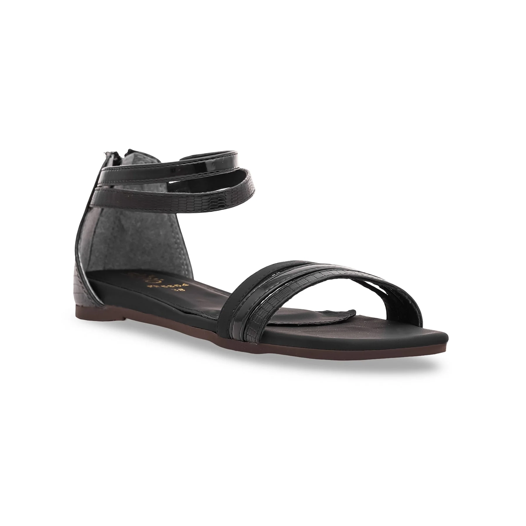 Black Formal Sandal FR5304 - Image 2