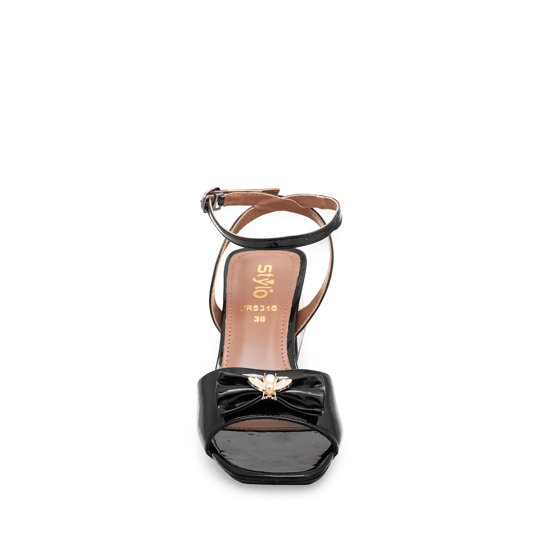 Black Formal Sandal FR5316 - Image 3