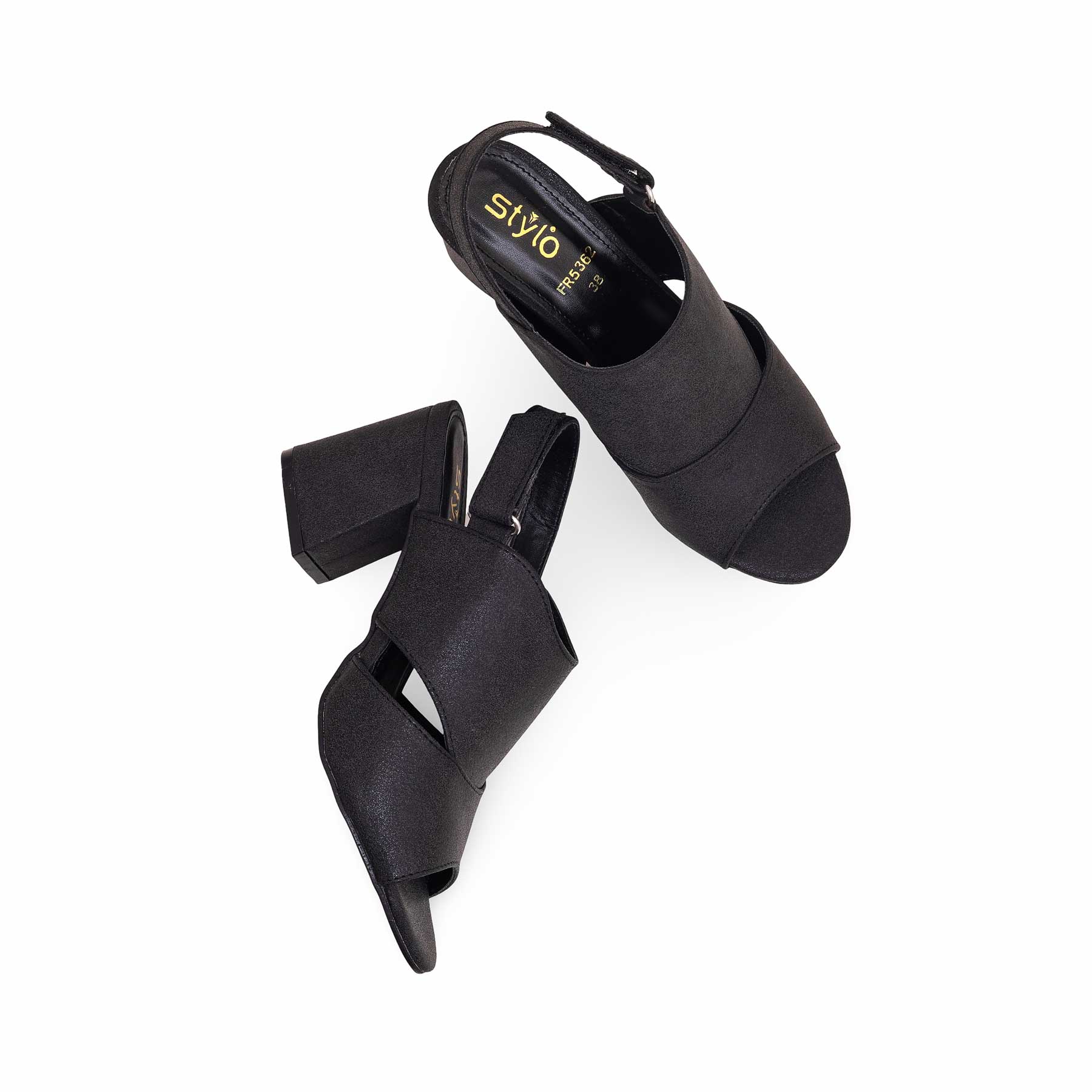 Black Formal Sandal FR5362 - Image 4