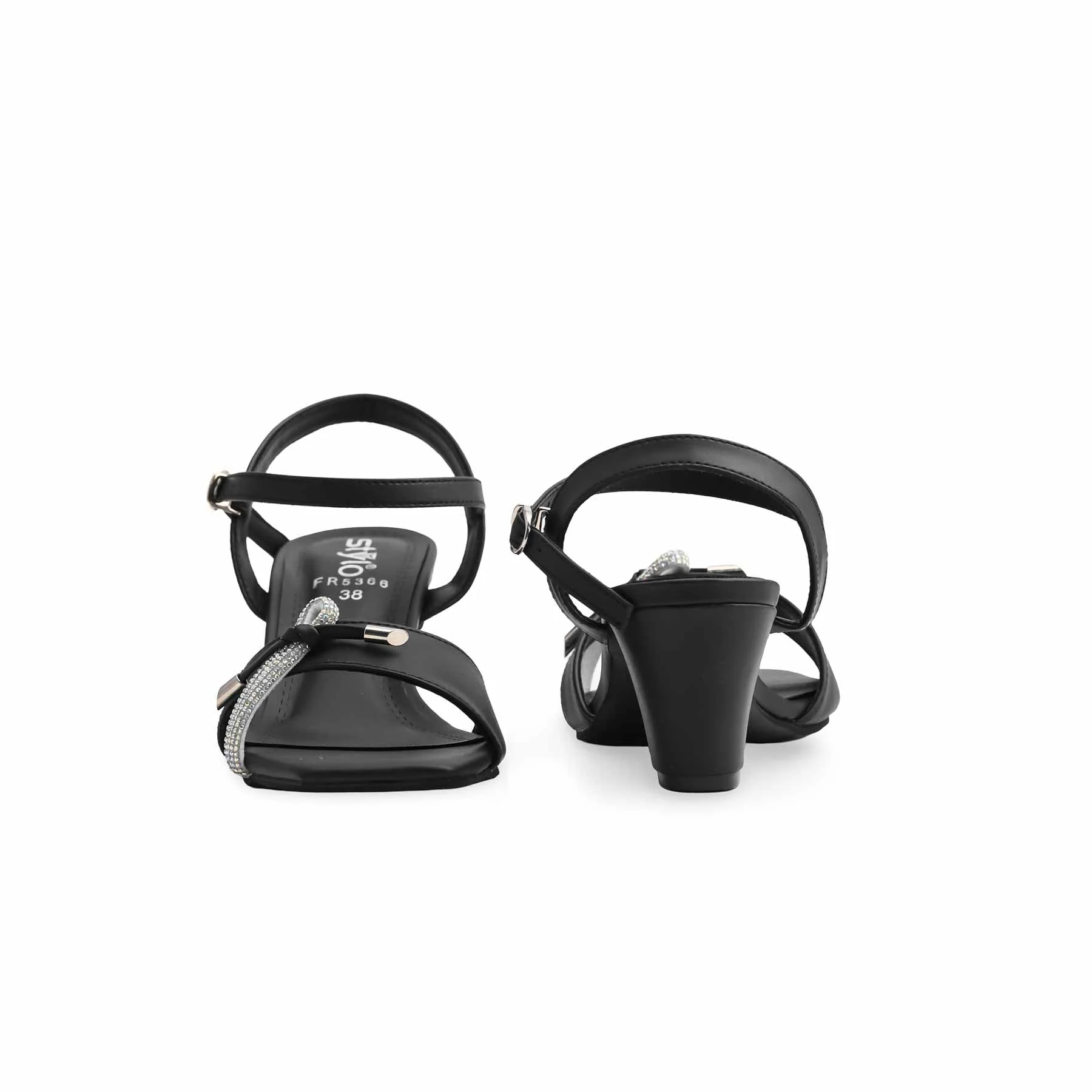 Black Formal Sandal FR5366 - Image 4