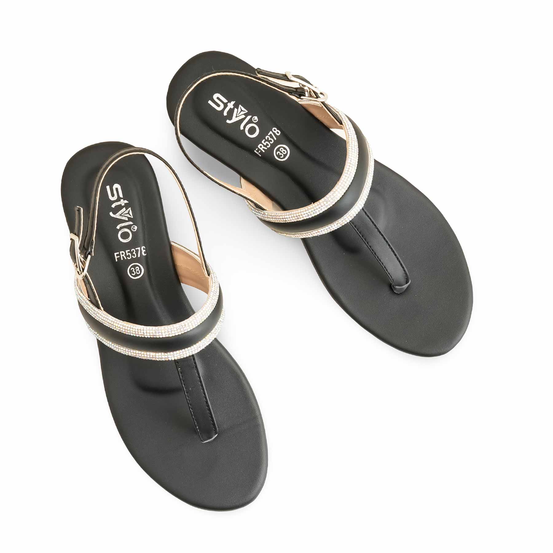 Black Formal Sandal FR5378 - Image 5