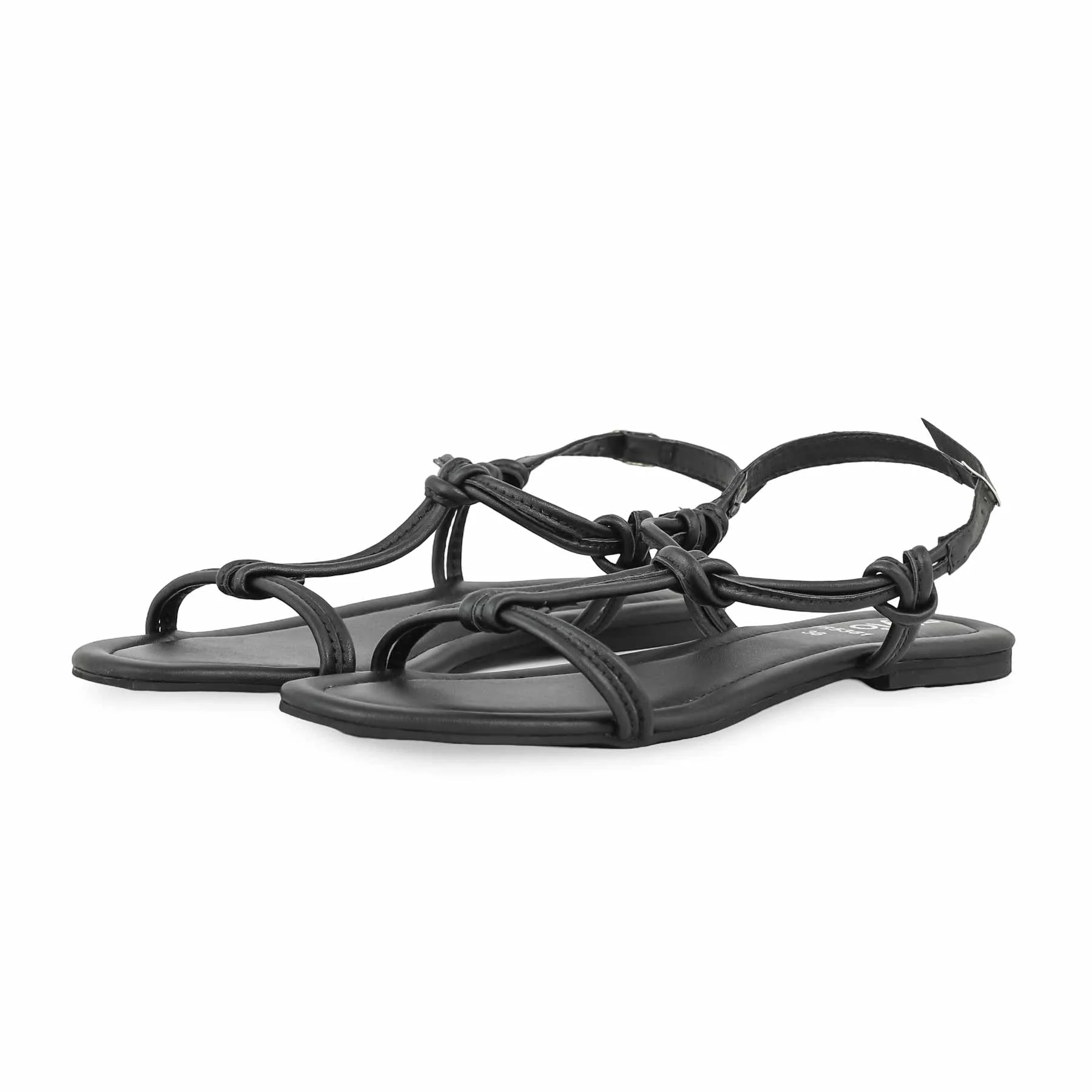 Black Formal Sandal FR5381 - Image 3