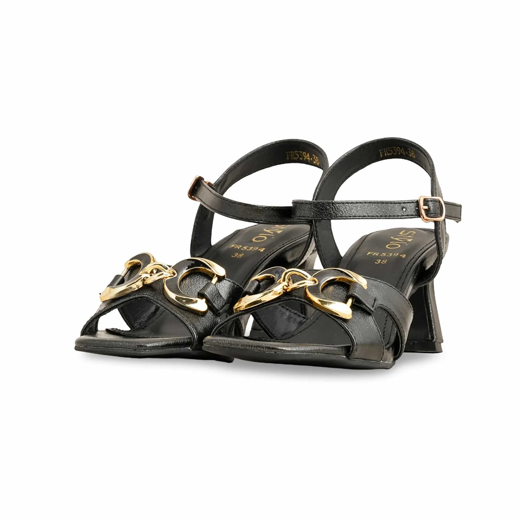 Black Formal Sandal FR5394 - Image 3