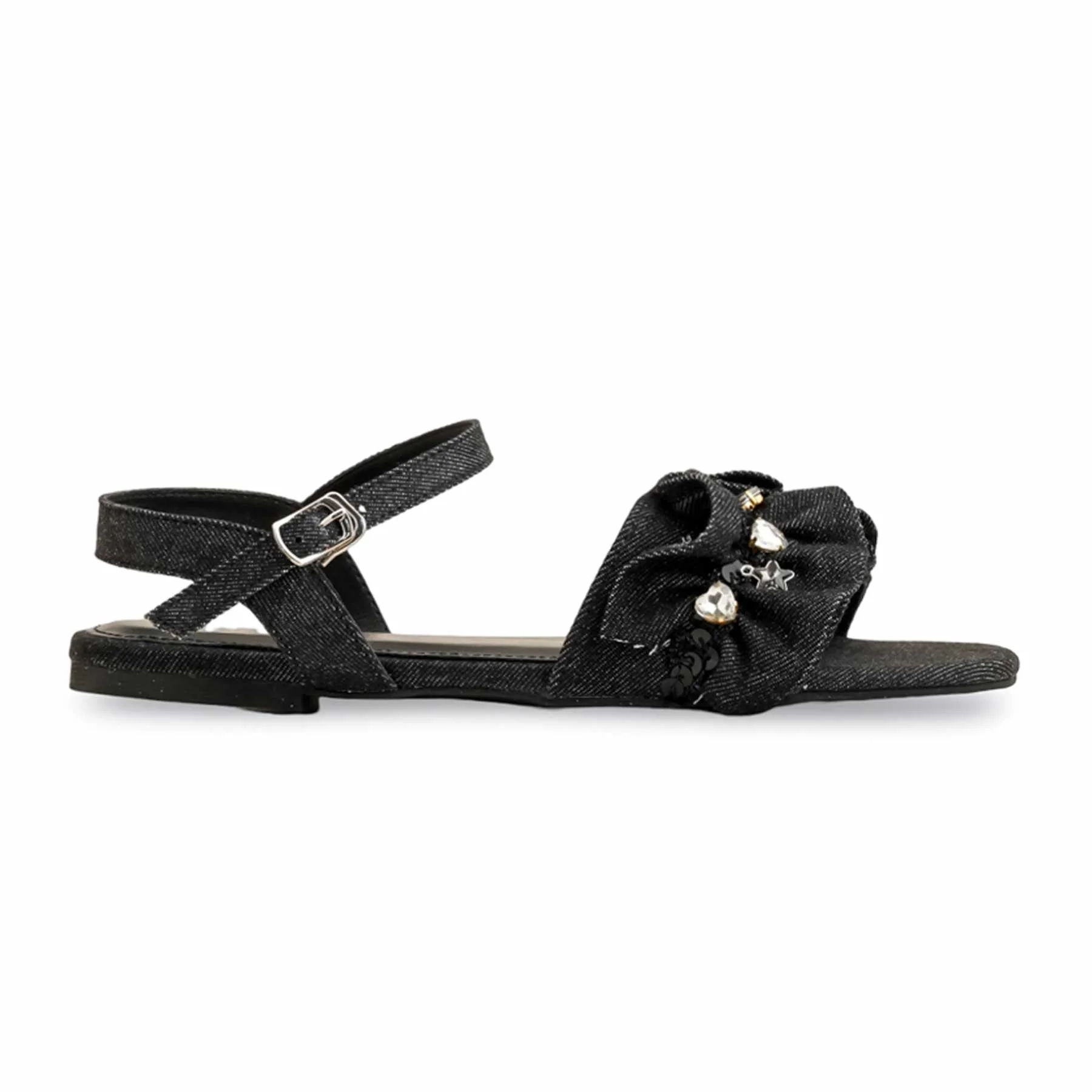 Black Formal Sandal FR5400 - Image 2