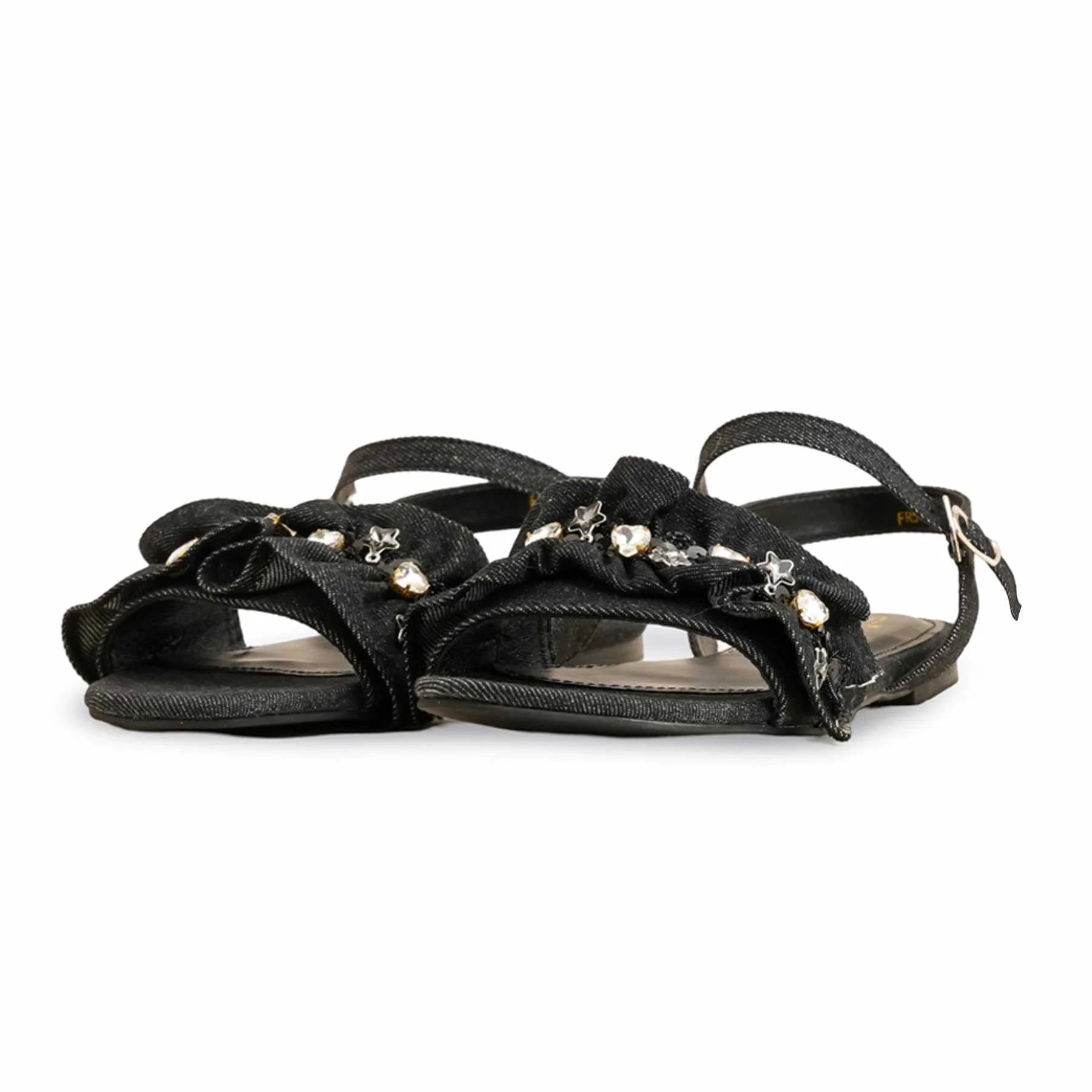 Black Formal Sandal FR5400 - Image 3