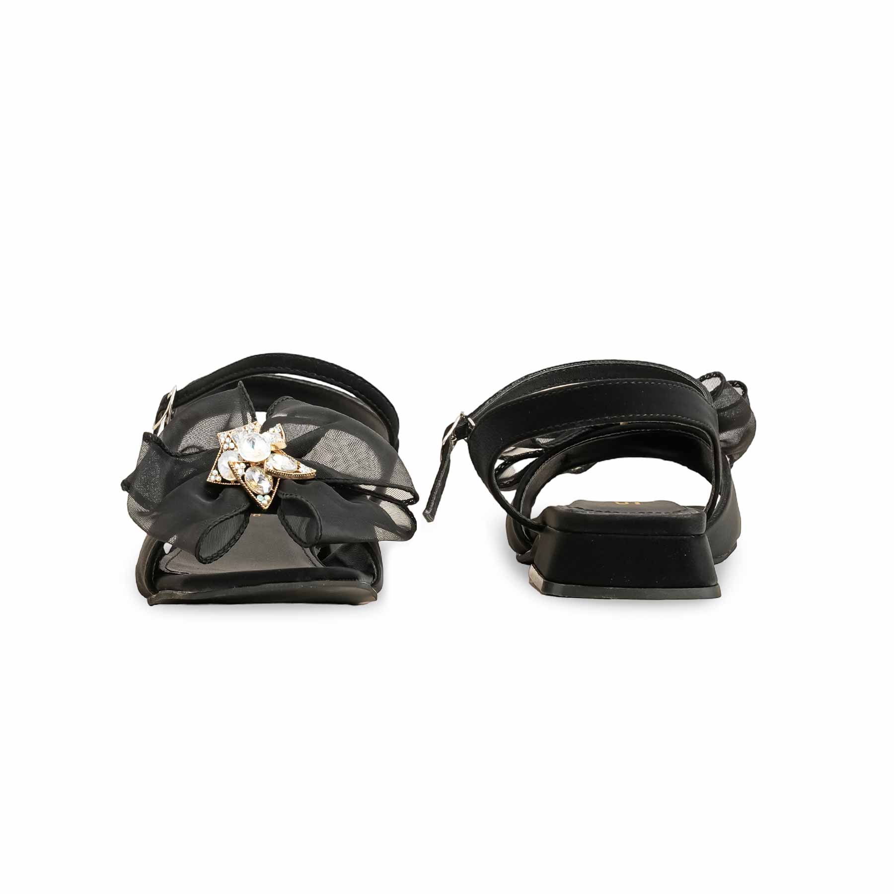 Black Formal Sandal FR5405 - Image 4