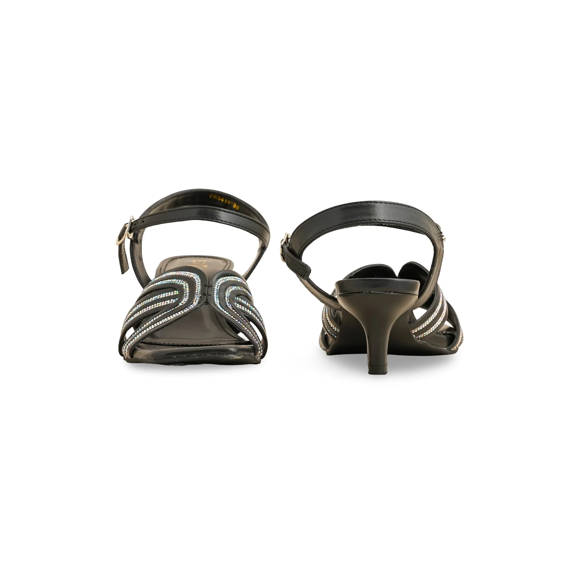 Black Formal Sandal FR5419 - Image 4