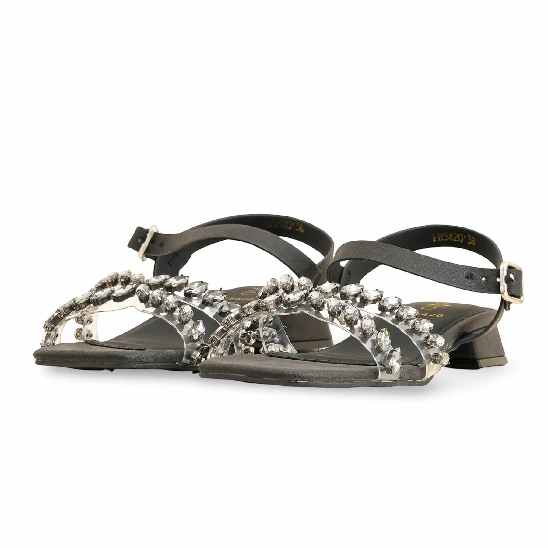 Black Formal Sandal FR5420 - Image 3
