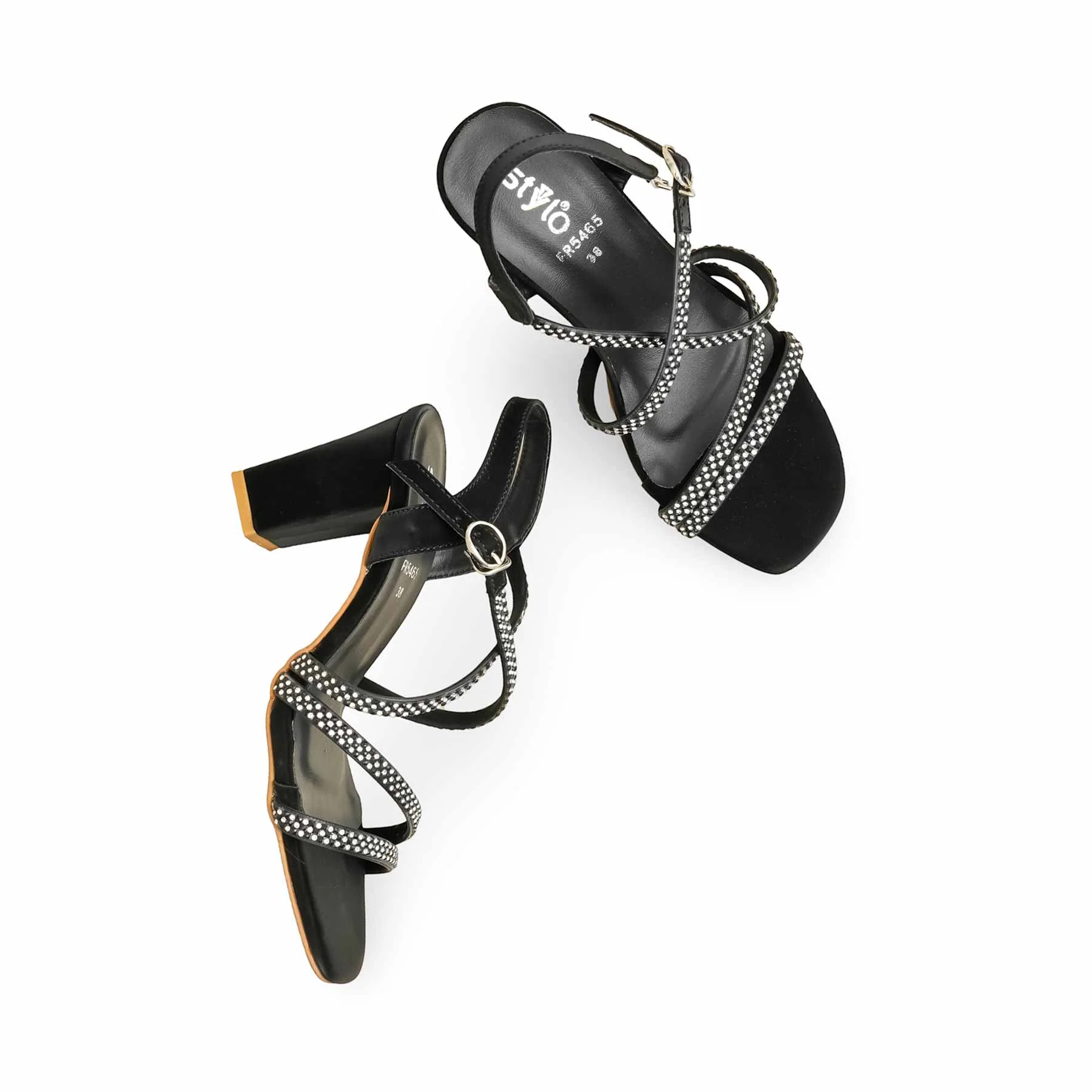 Black Formal Sandal FR5465 - Image 5