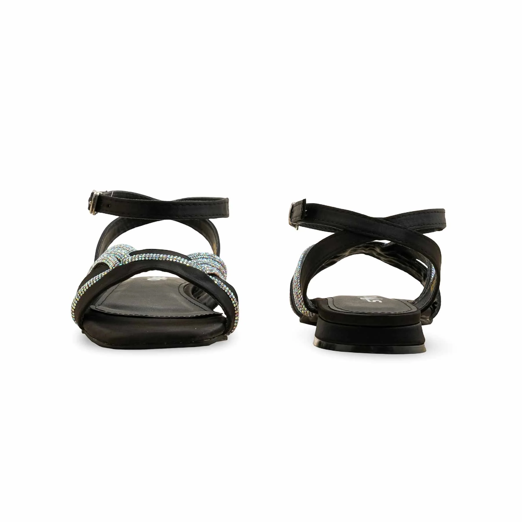 Black Formal Sandal FRS001 - Image 4