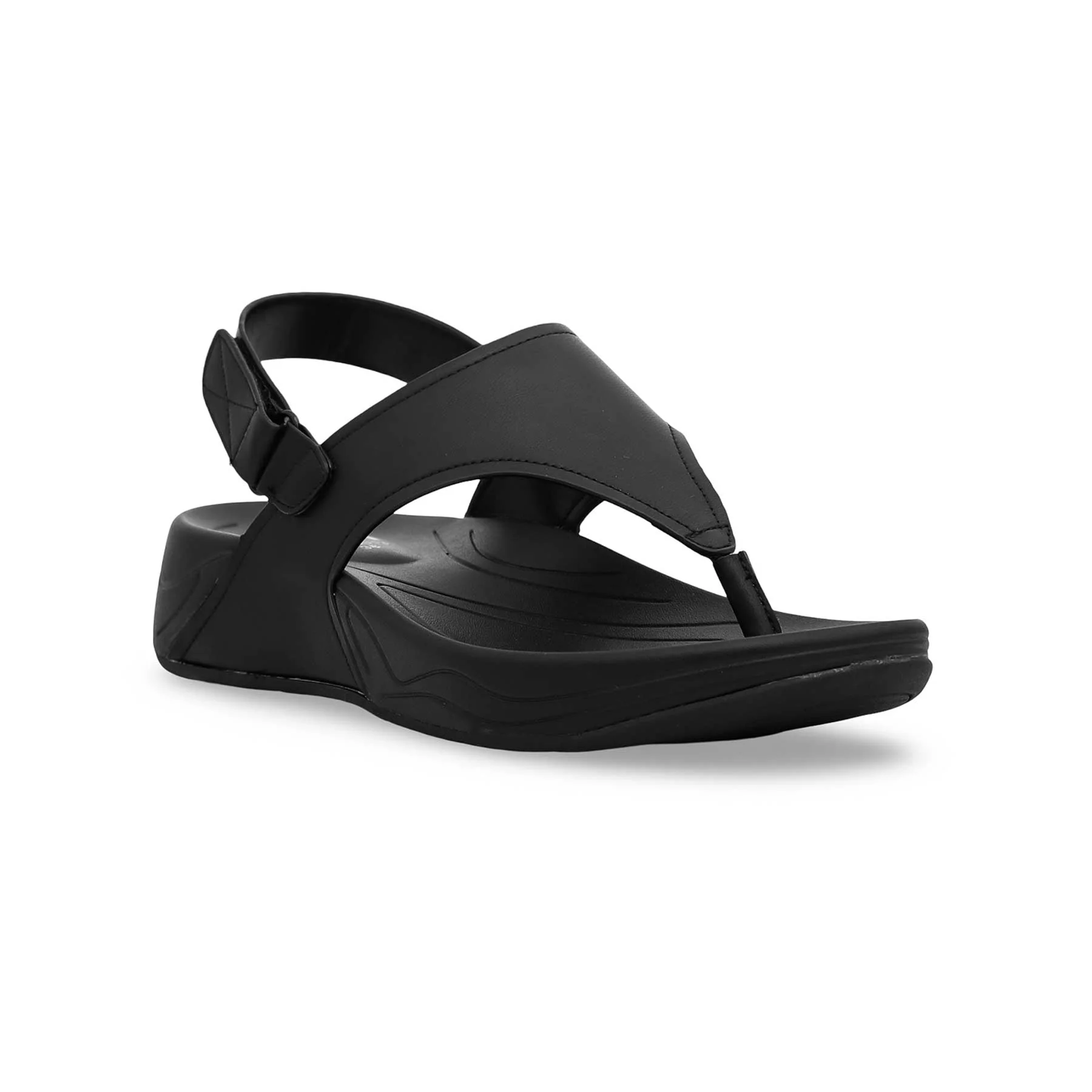 Black Formal Sandal PU0013 - Image 2