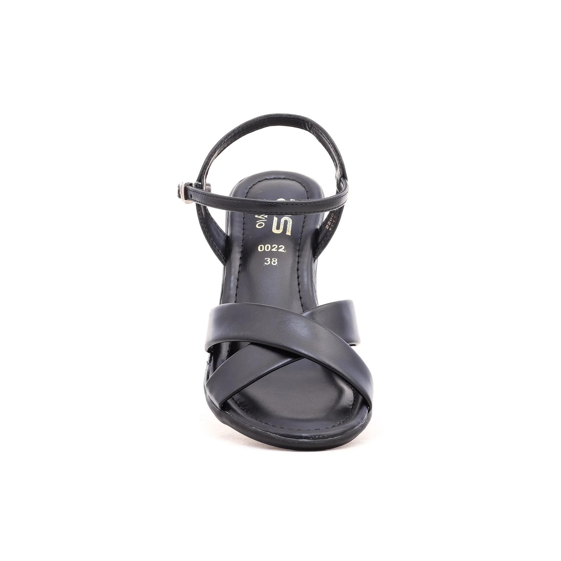Black Formal Sandal PU0022 - Image 3