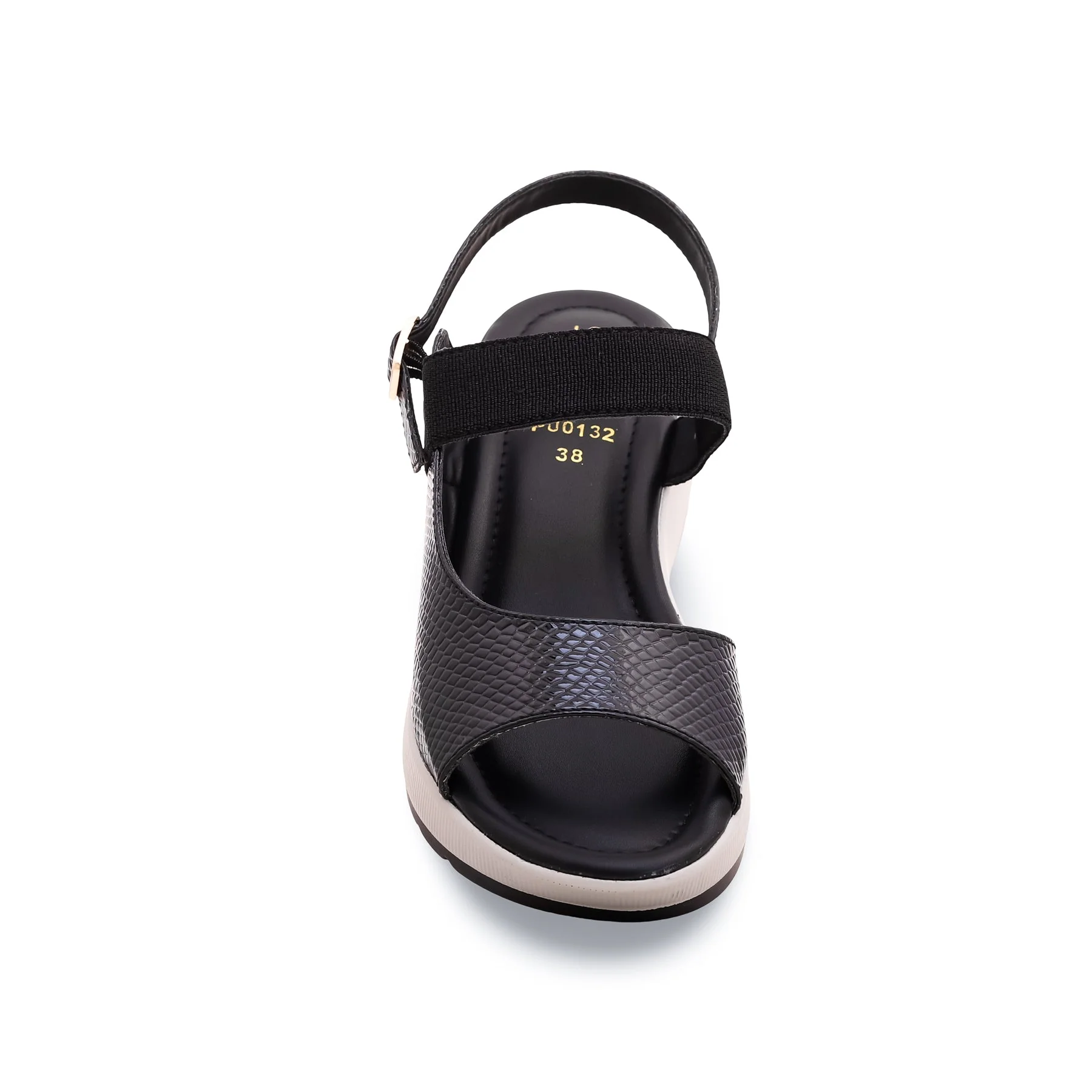 Black Formal Sandal PU0132 - Image 3