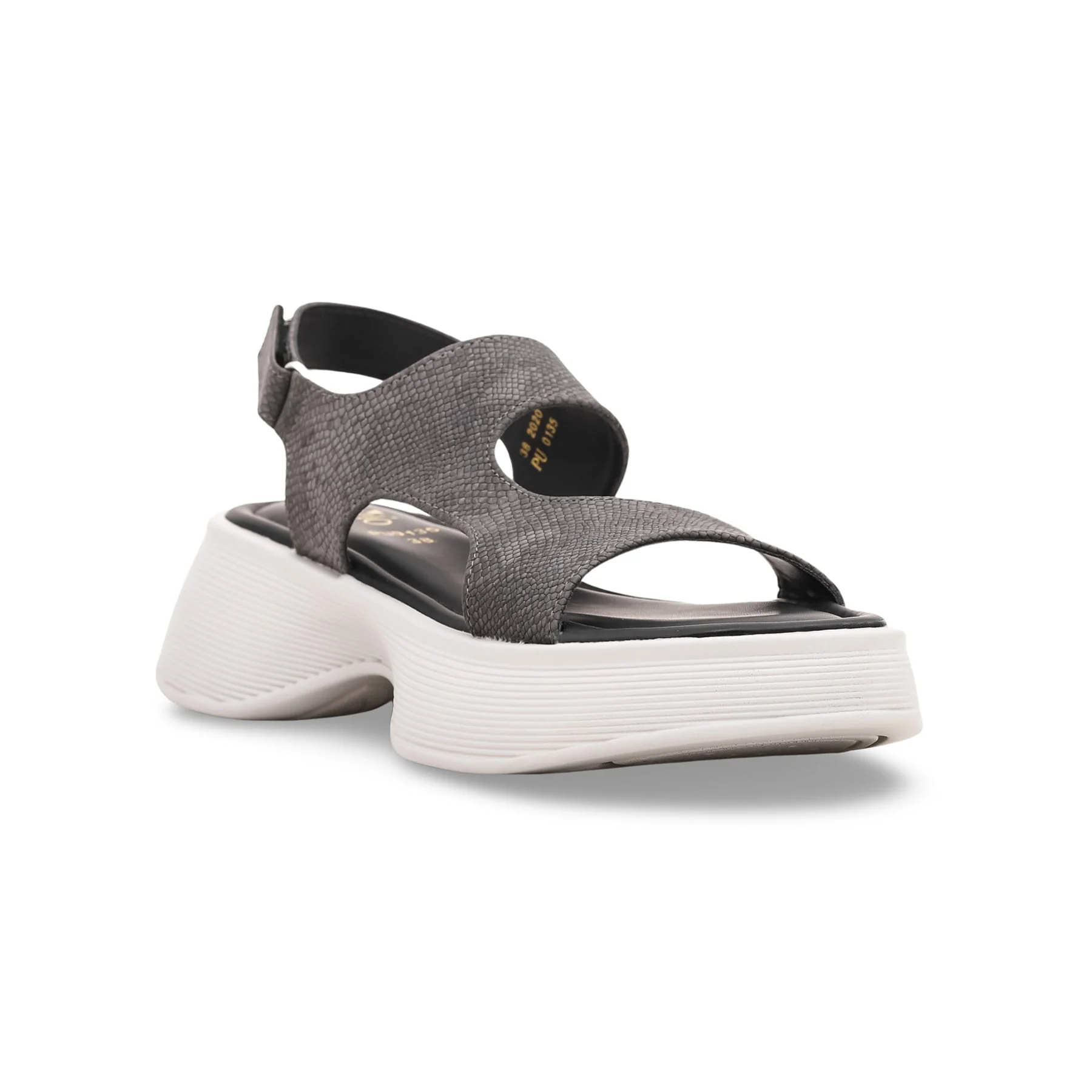 Black Formal Sandal PU0135 - Image 2
