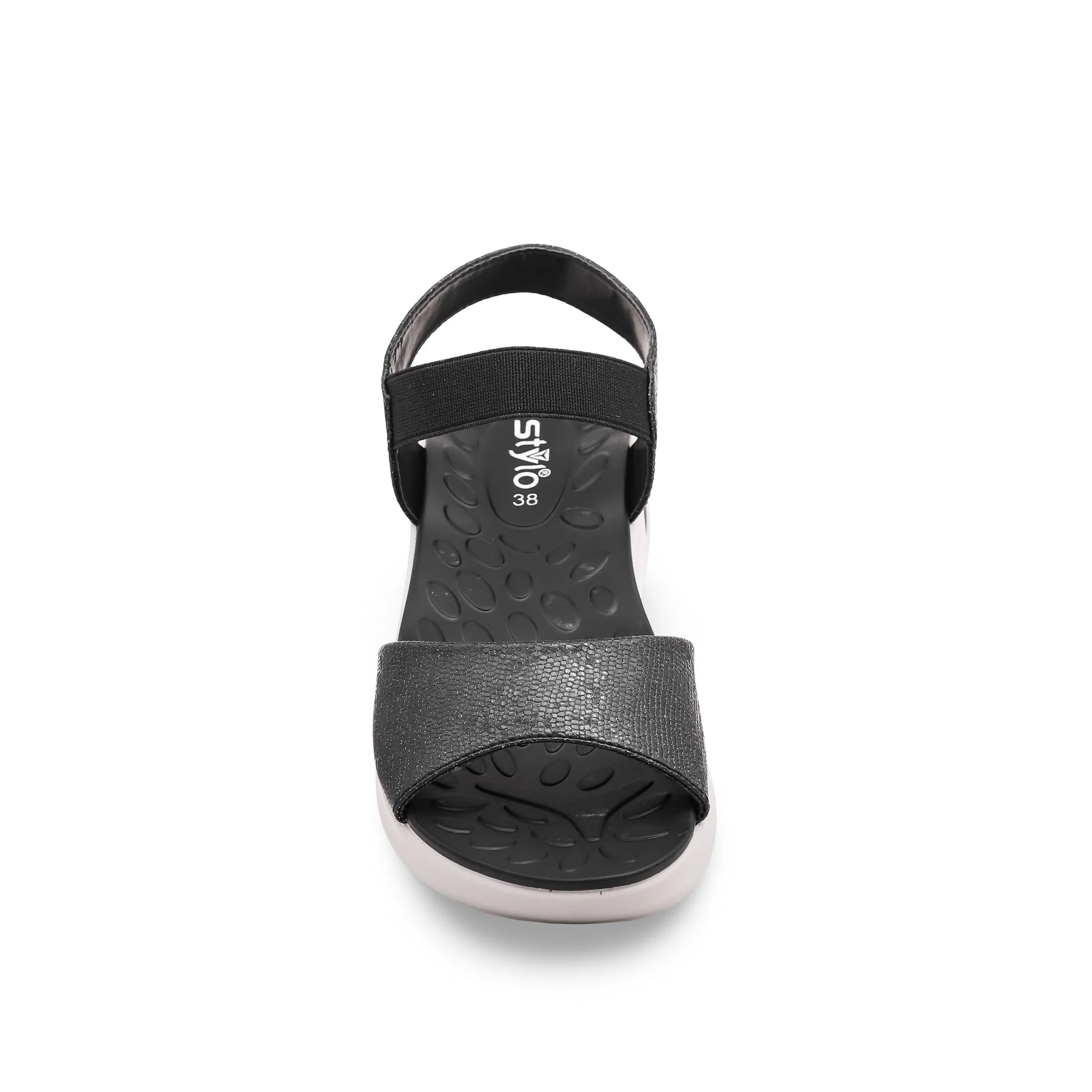 Black Formal Sandal PU0140 - Image 3