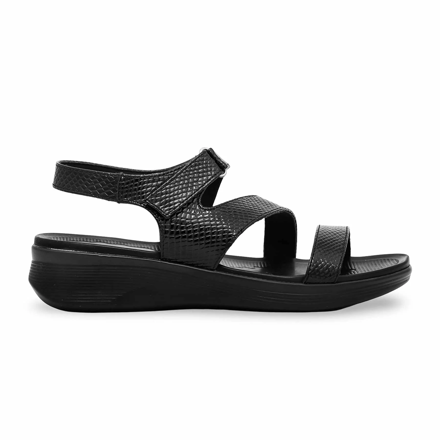 Black Formal Sandal PU0180 - Image 2