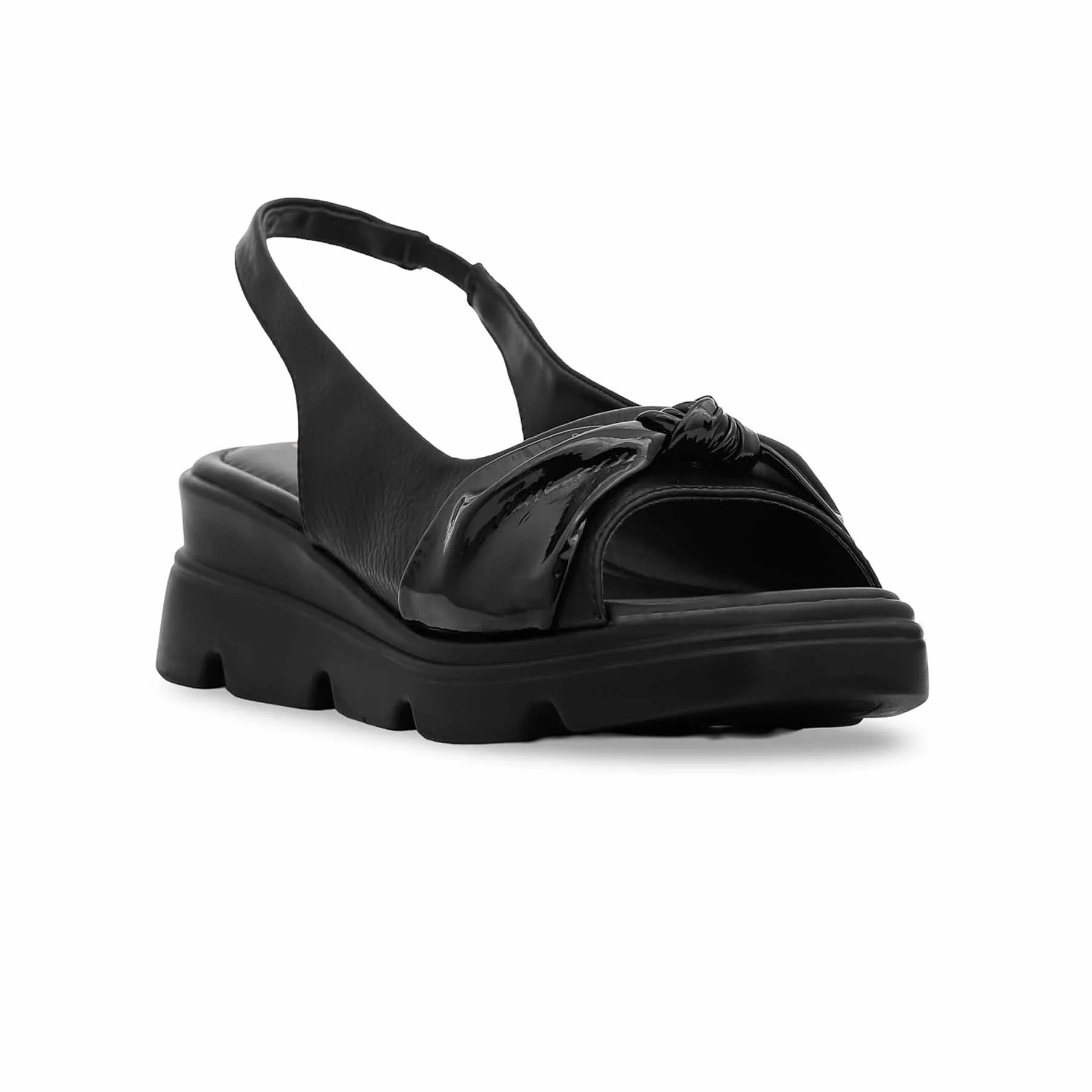Black Formal Sandal PU0241 - Image 2