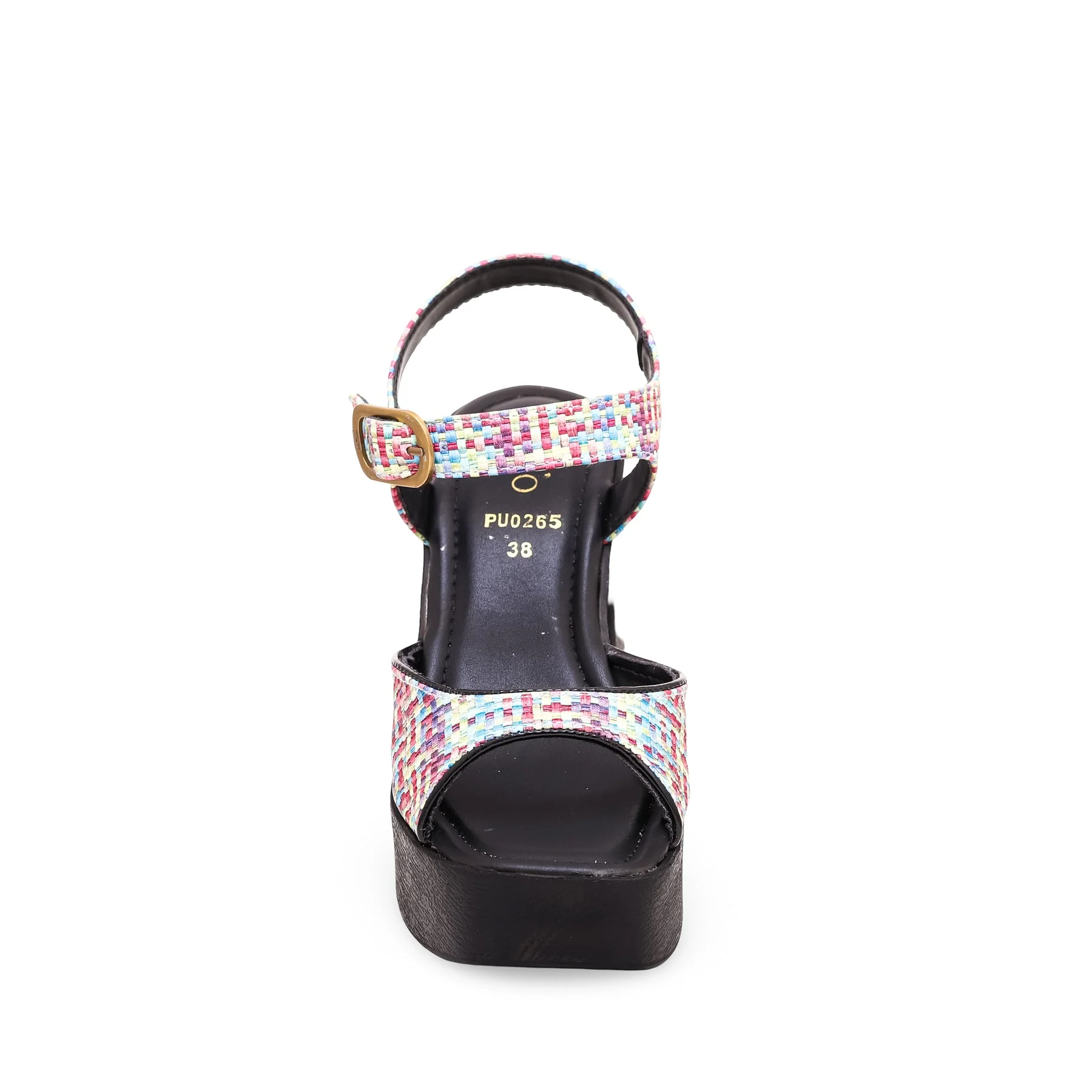 Black Formal Sandal PU0265 - Image 3